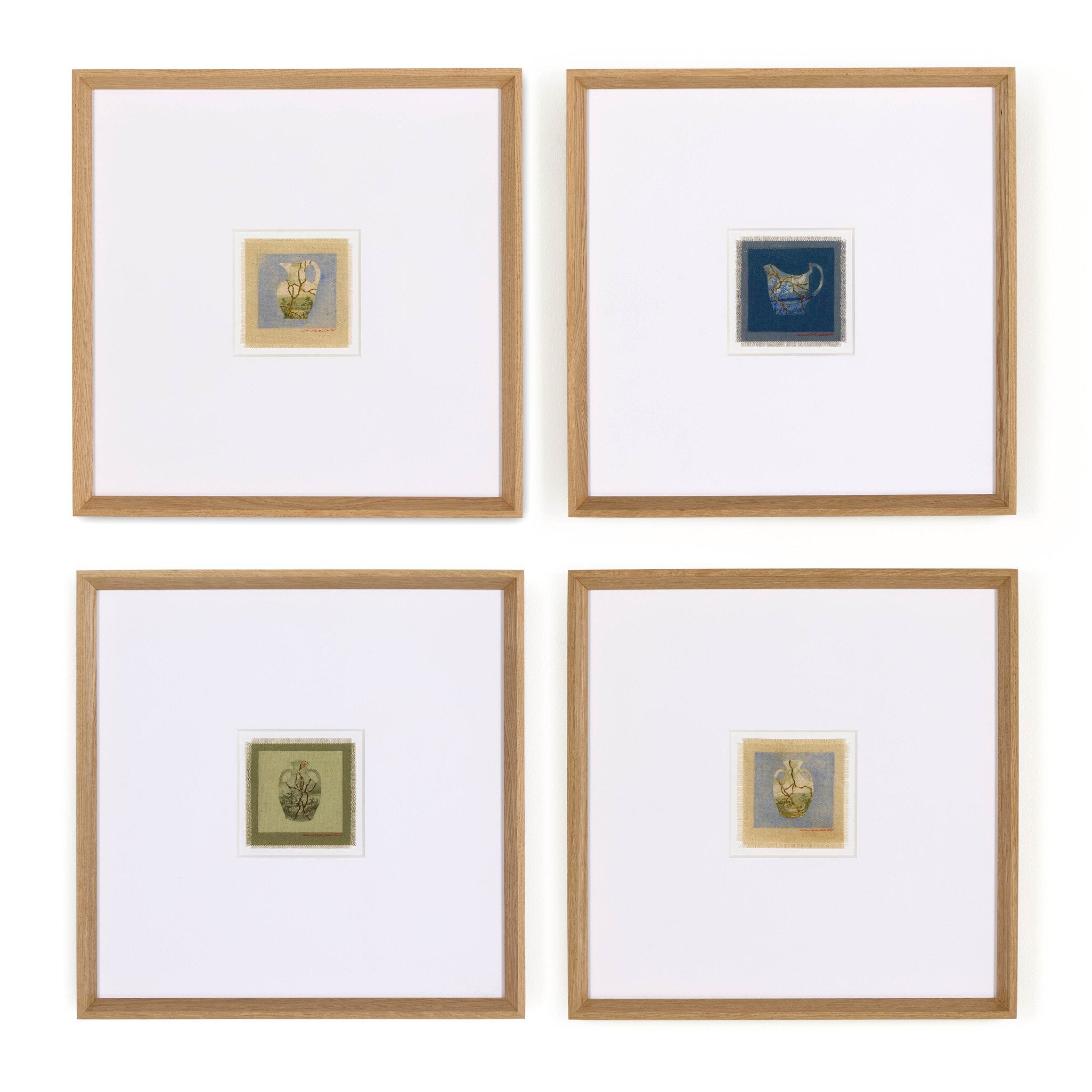 Poetic Mend Wall Art, Set of 4