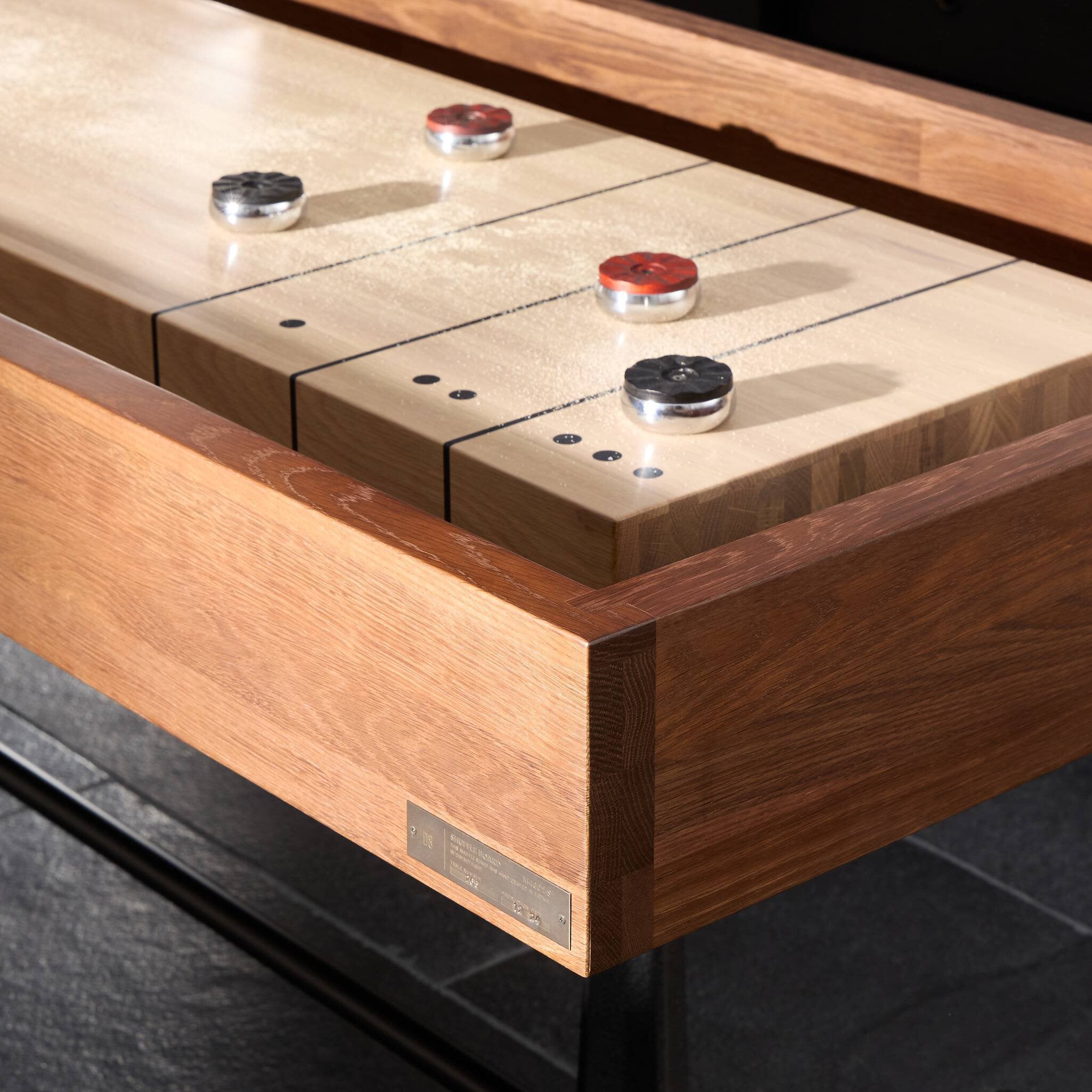 District Eight Small Shuffleboard Table