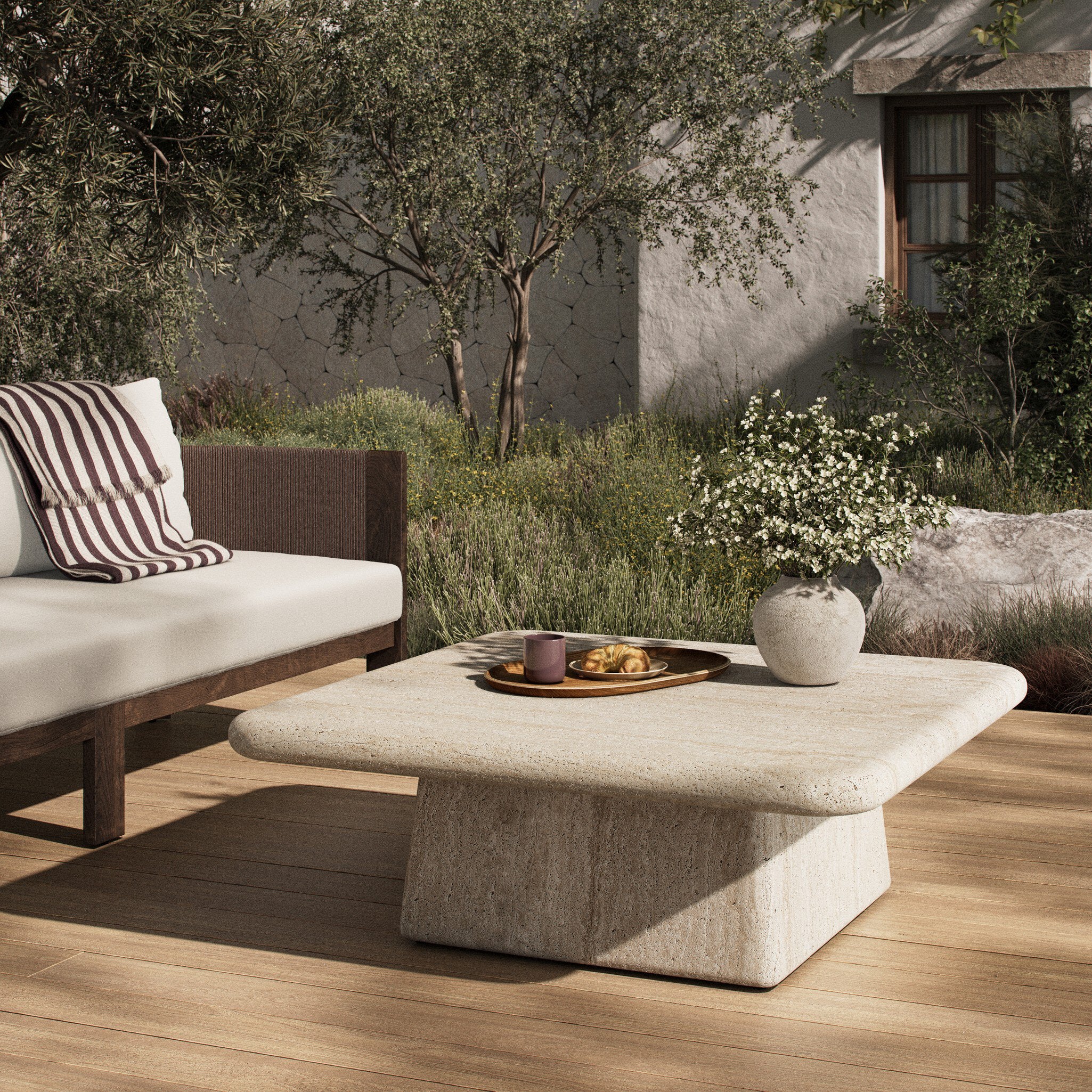 Kuh Outdoor Coffee Table - StyleMeGHD - Outdoor Coffee Tables