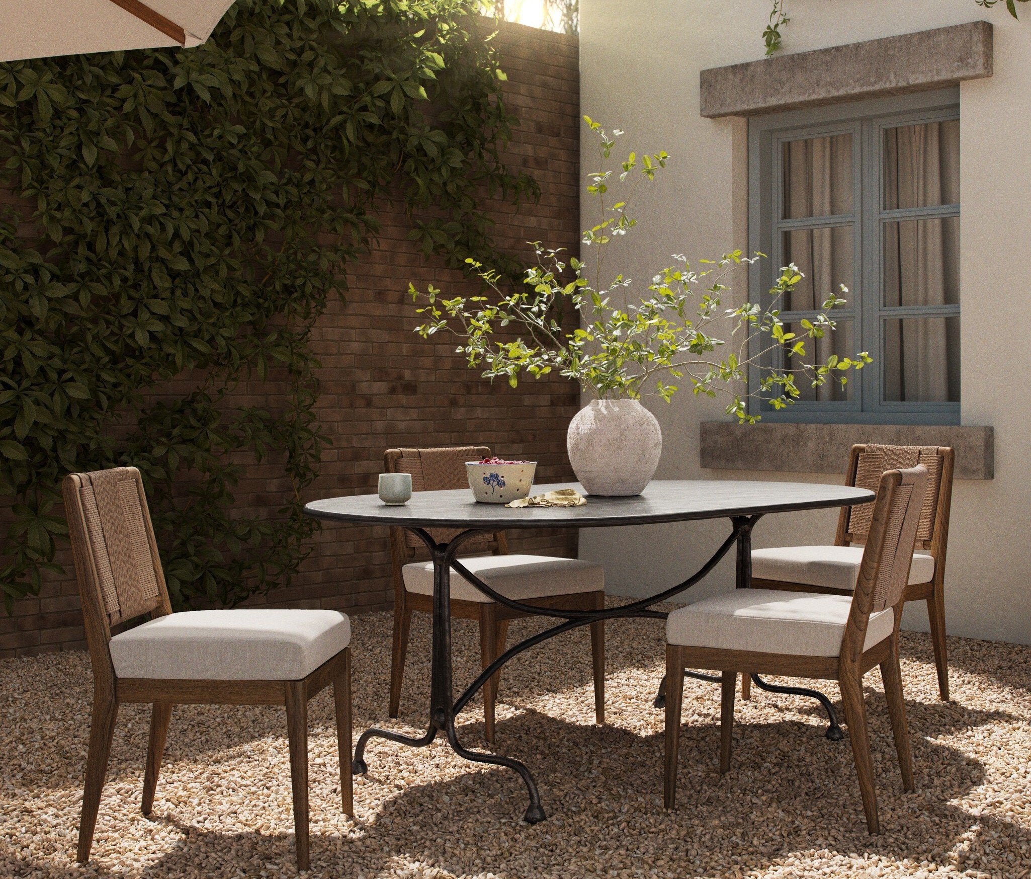 Leonor Outdoor Dining Table - StyleMeGHD - Outdoor Dining Tables