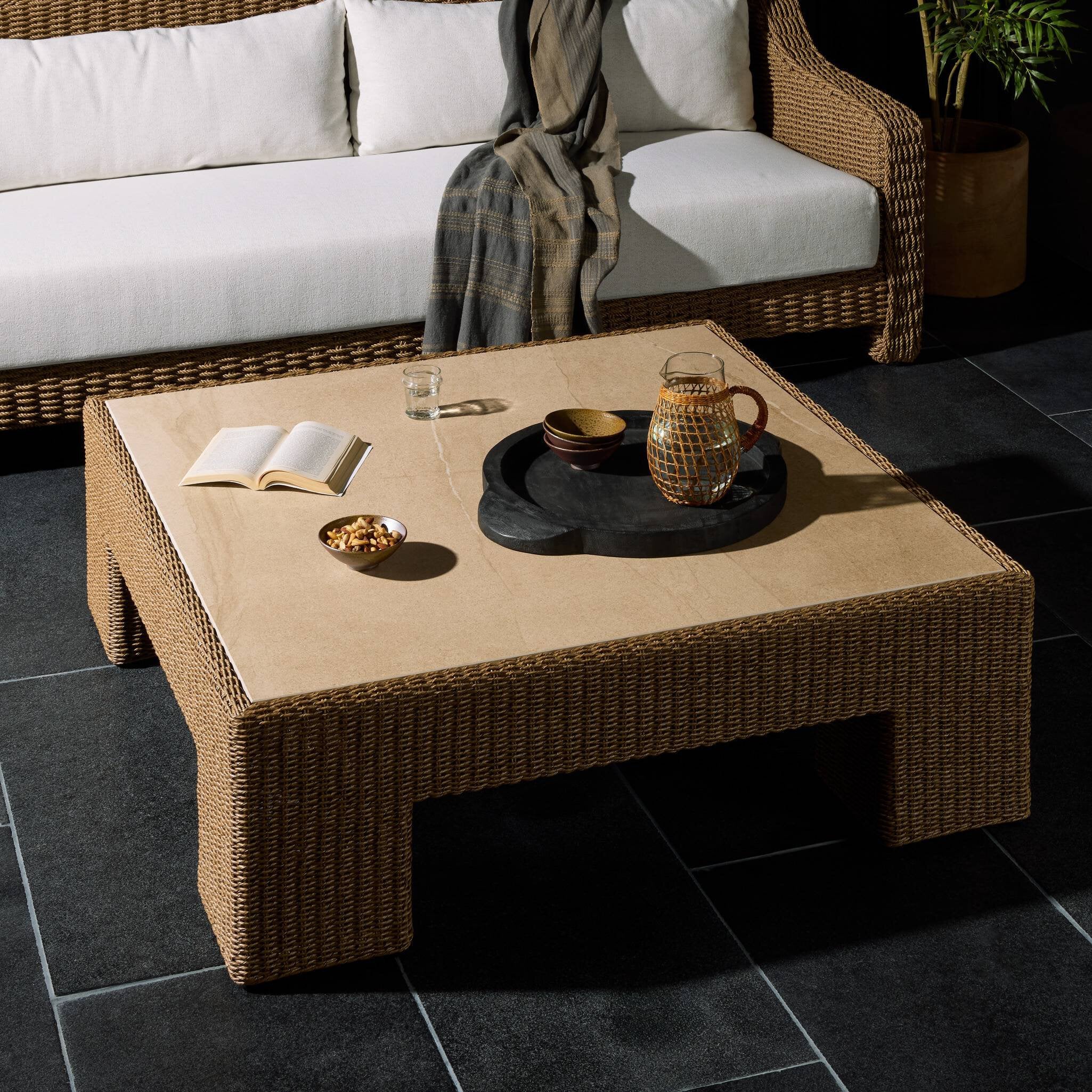 Mara Outdoor Coffee Table - StyleMeGHD - Outdoor Coffee Tables