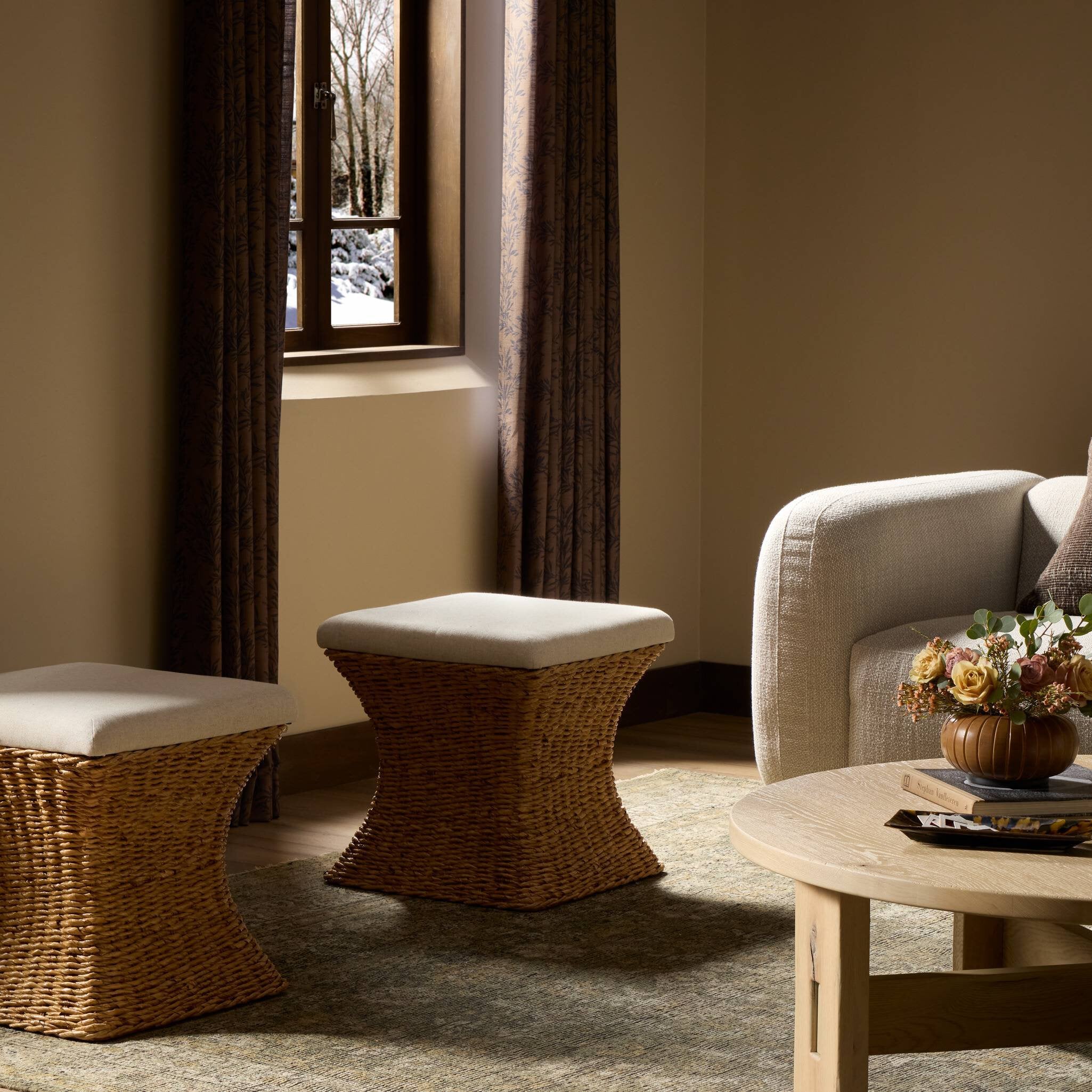 Rain Accent Stool - StyleMeGHD - Ottomans, Benches + Poufs