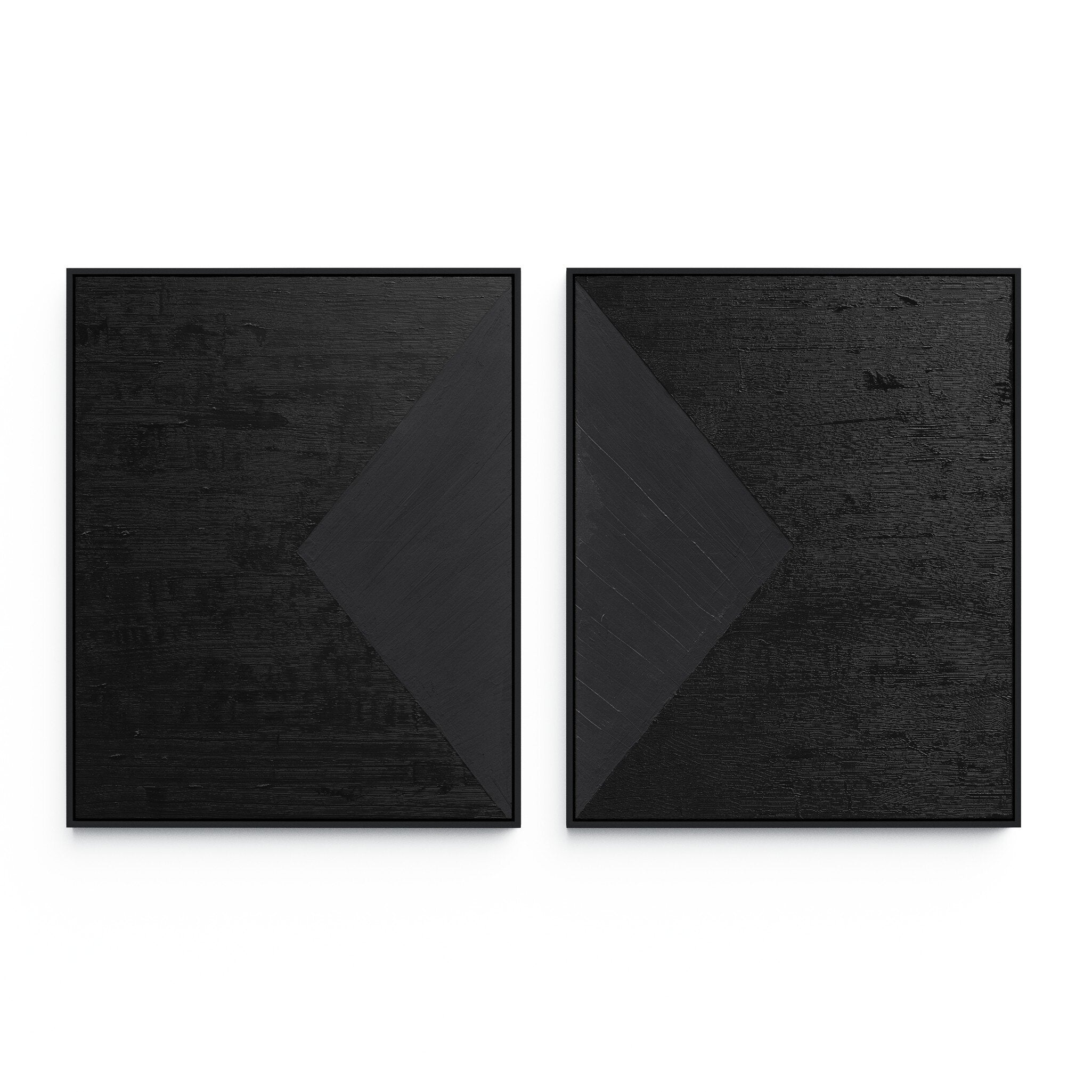 Triangle Diptych