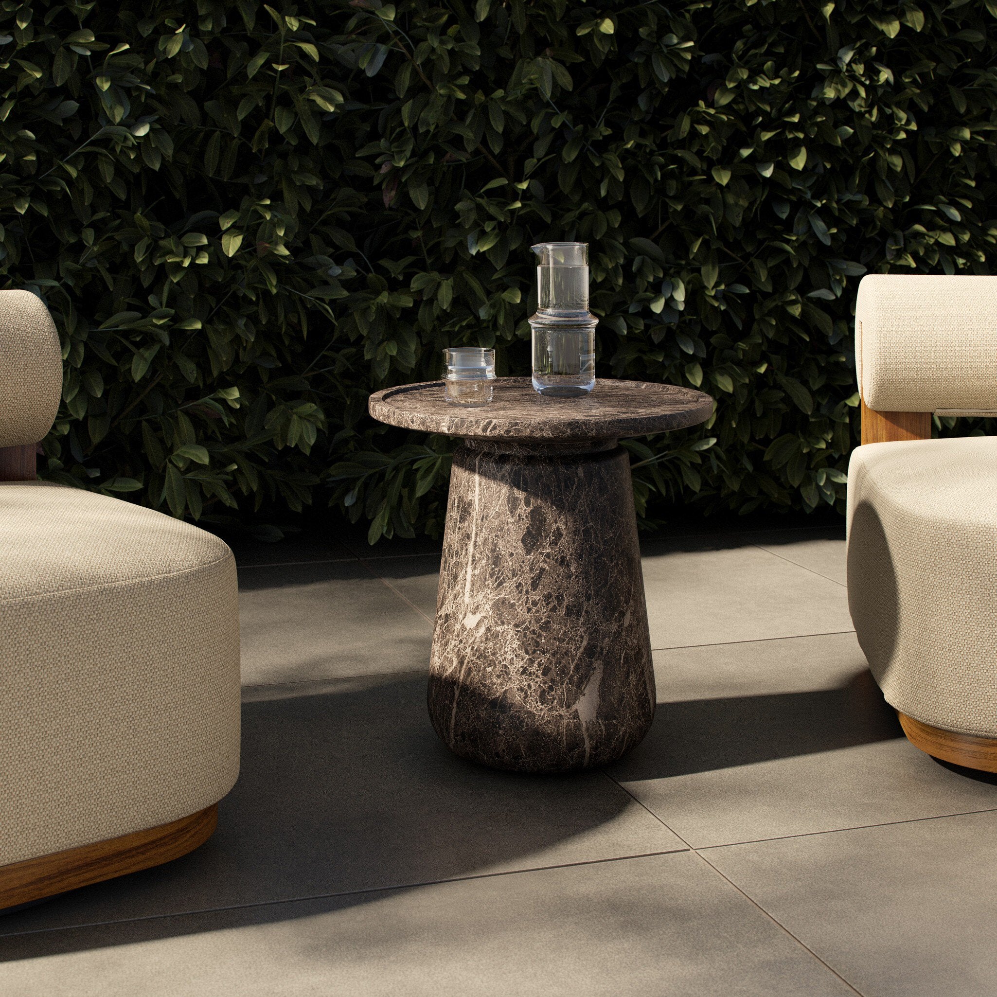 Corey Outdoor End Table - StyleMeGHD - Outdoor Occasional Tables