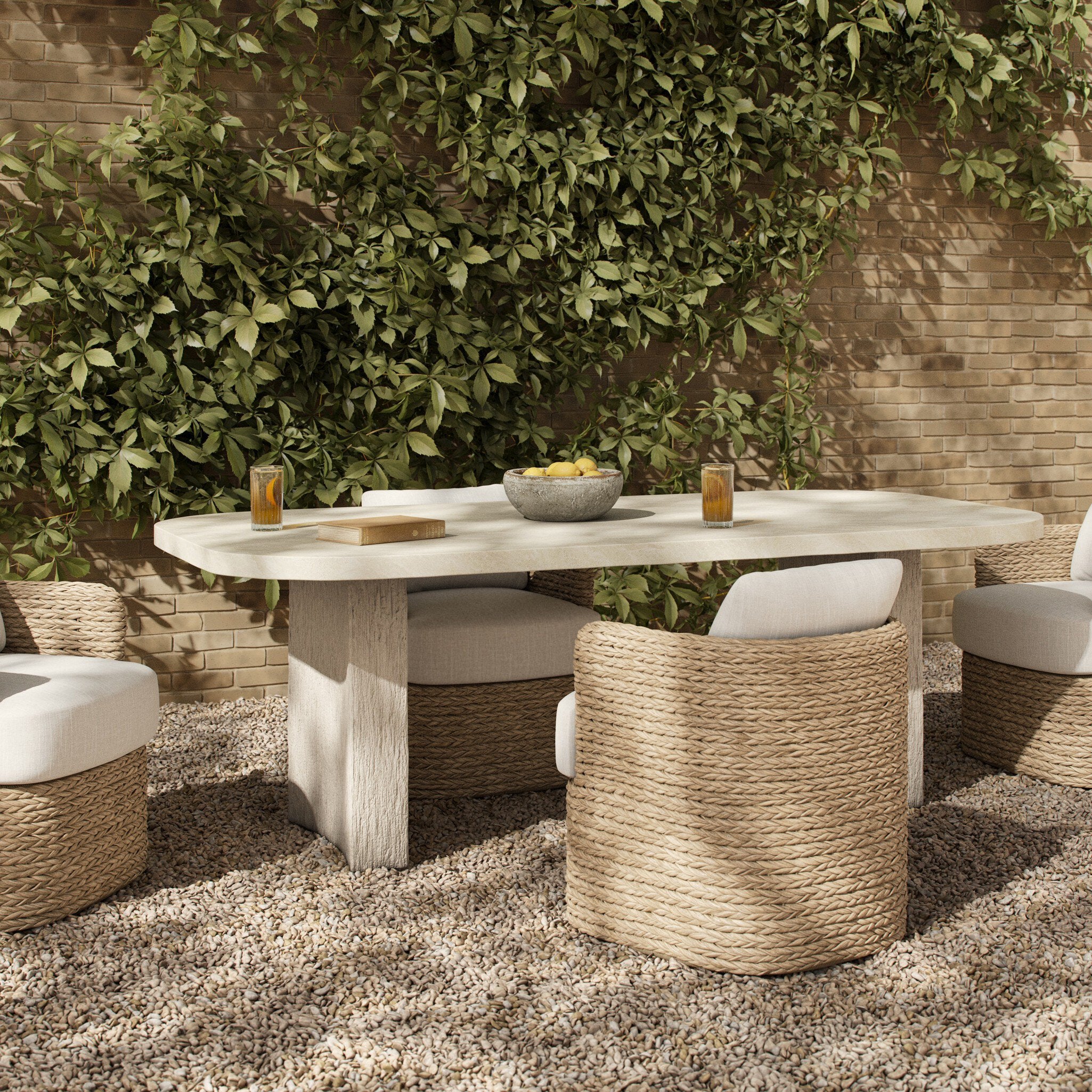 Linden Outdoor Dining Table - StyleMeGHD - Outdoor Dining Tables