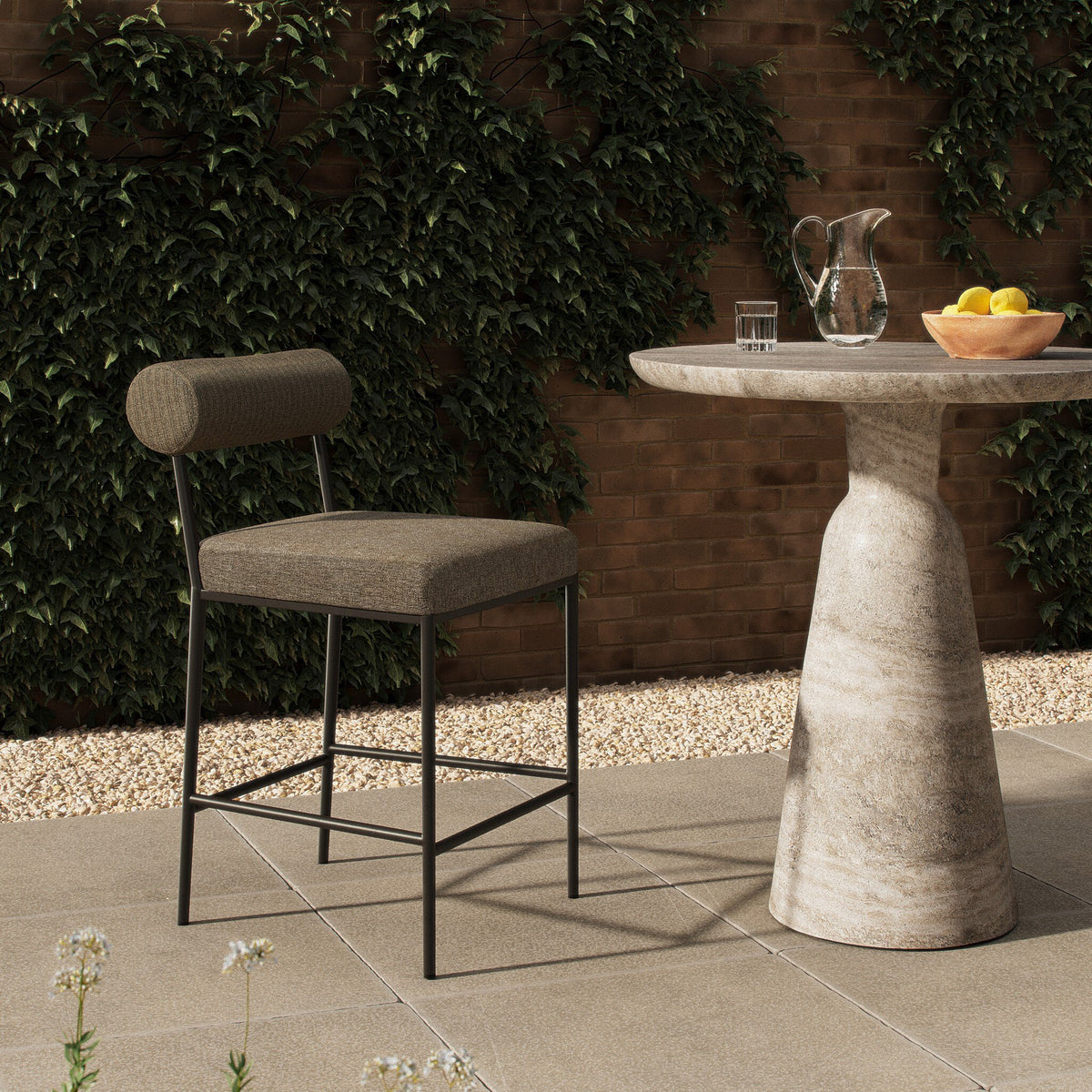 Arden Outdoor Bar + Counter Stool