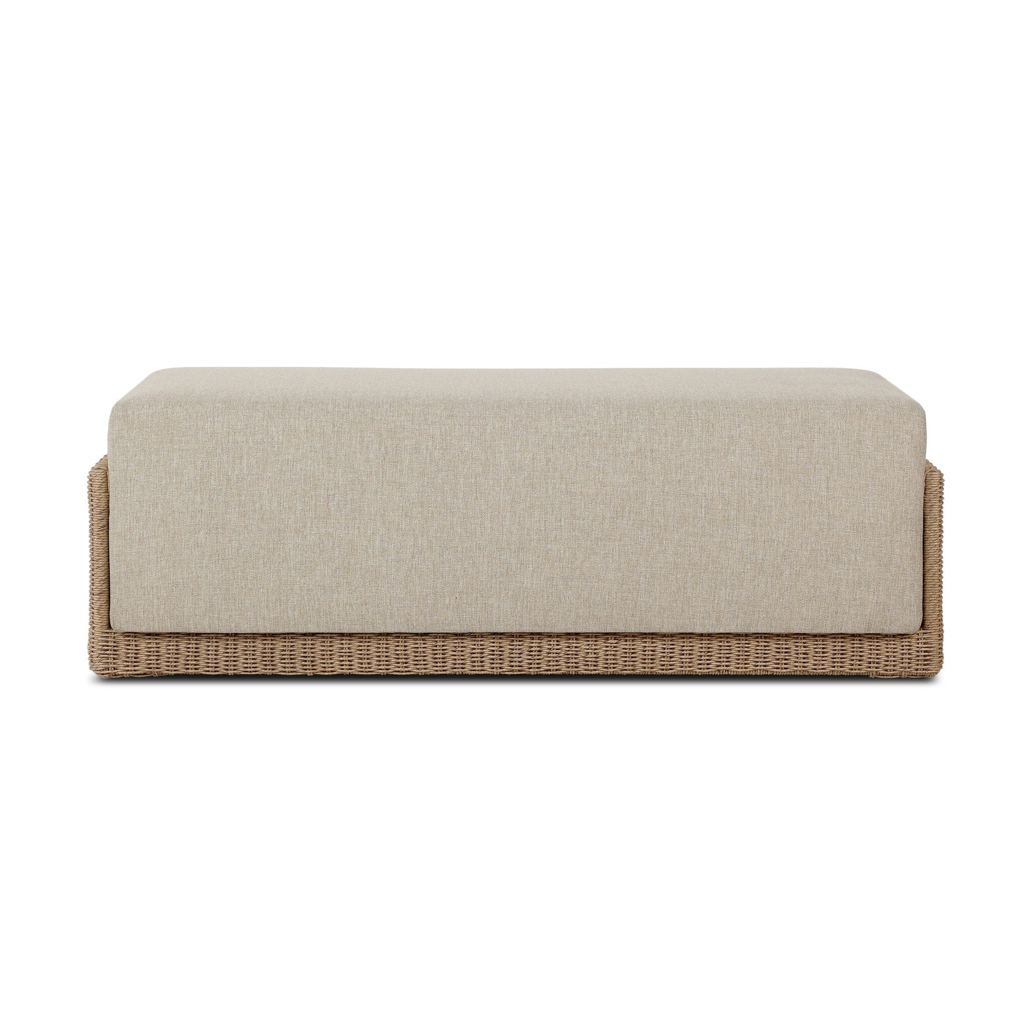 Mercer Outdoor Ottoman - StyleMeGHD - Outdoor Lounge Seating