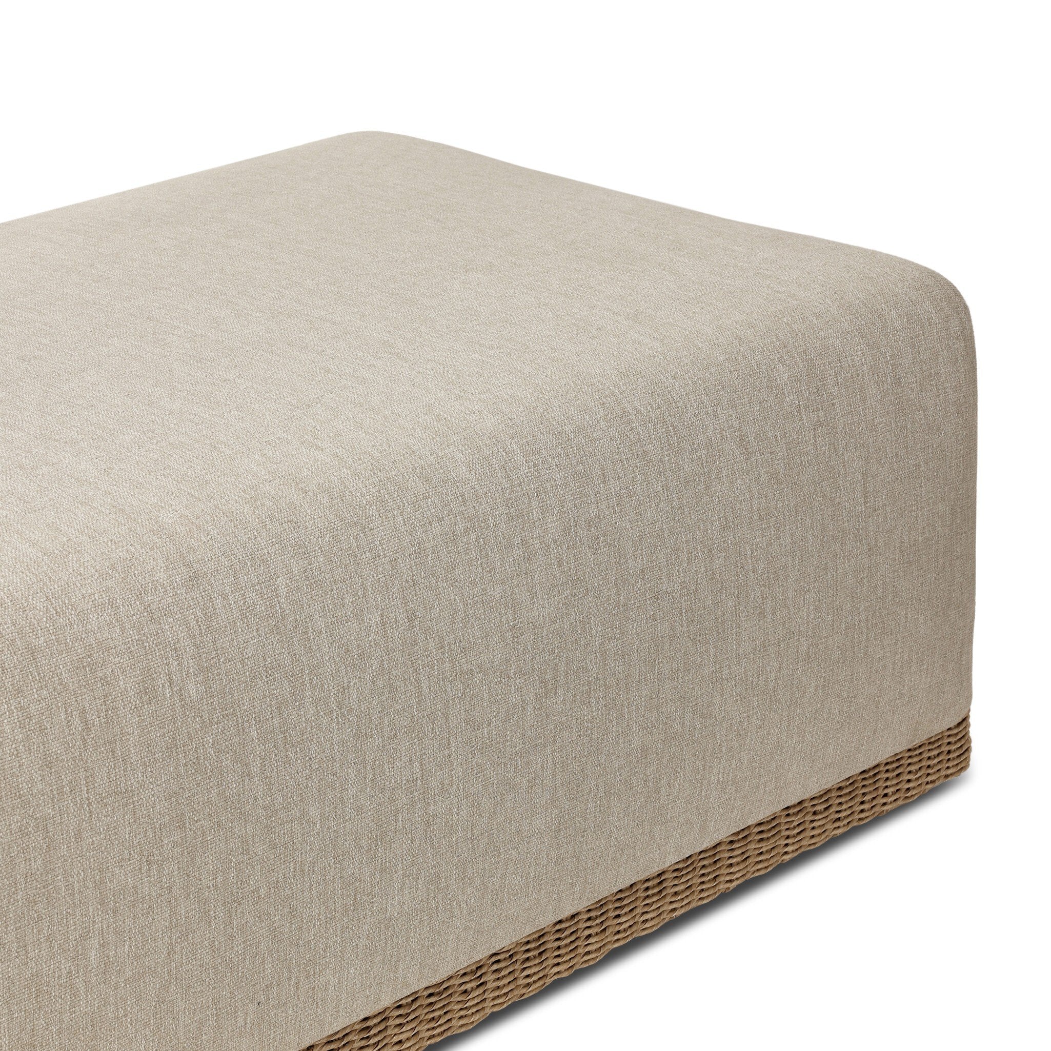 Mercer Outdoor Ottoman - StyleMeGHD - Outdoor Lounge Seating