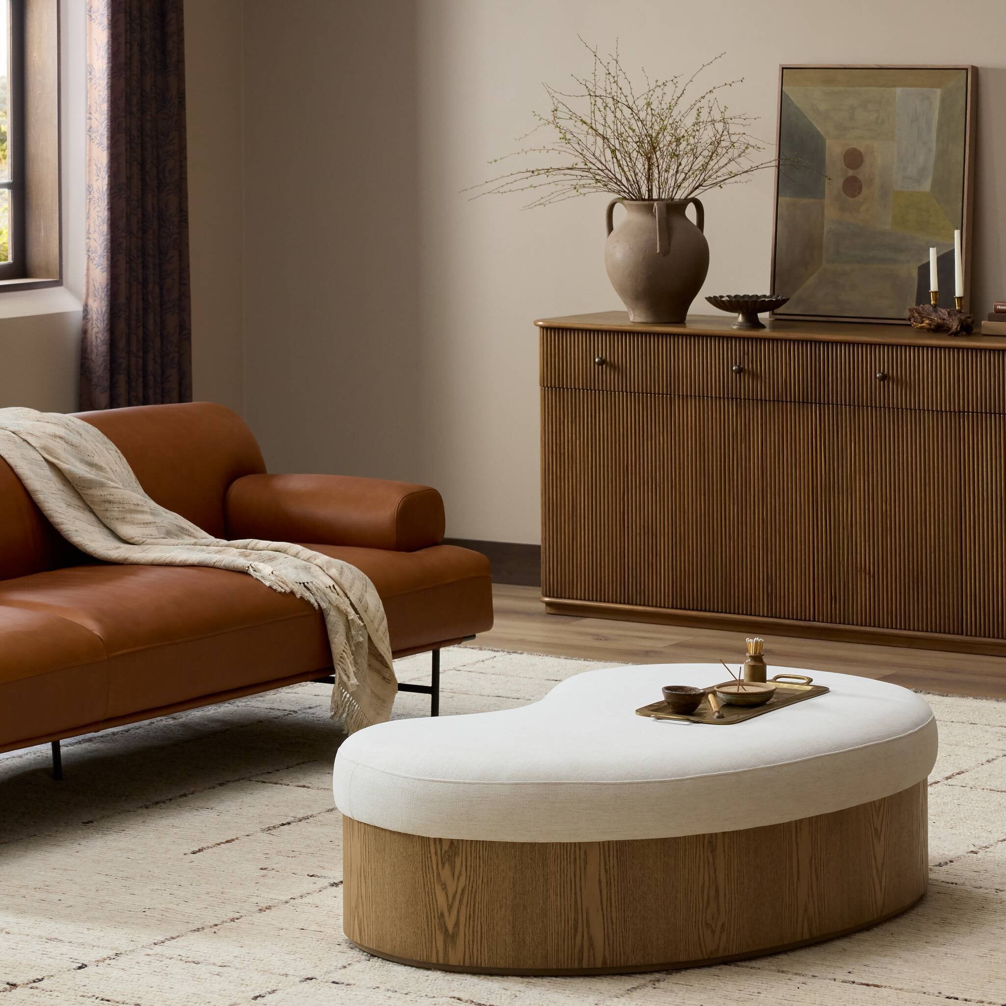 Elodie Cocktail Ottoman - StyleMeGHD - Ottomans, Benches + Poufs