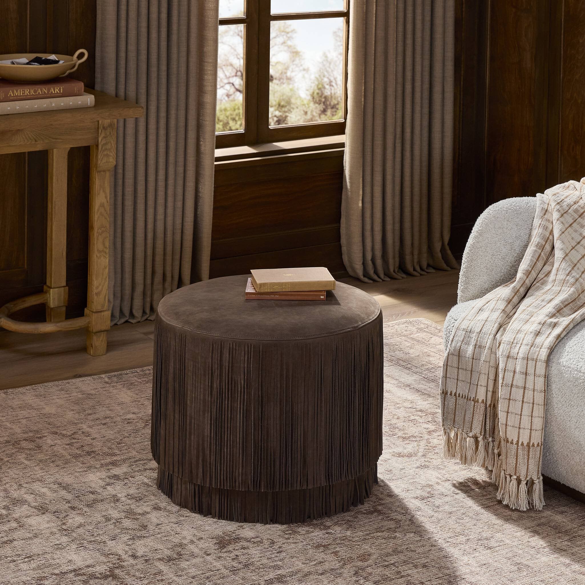 Roux Ottoman - StyleMeGHD - Ottomans, Benches + Poufs