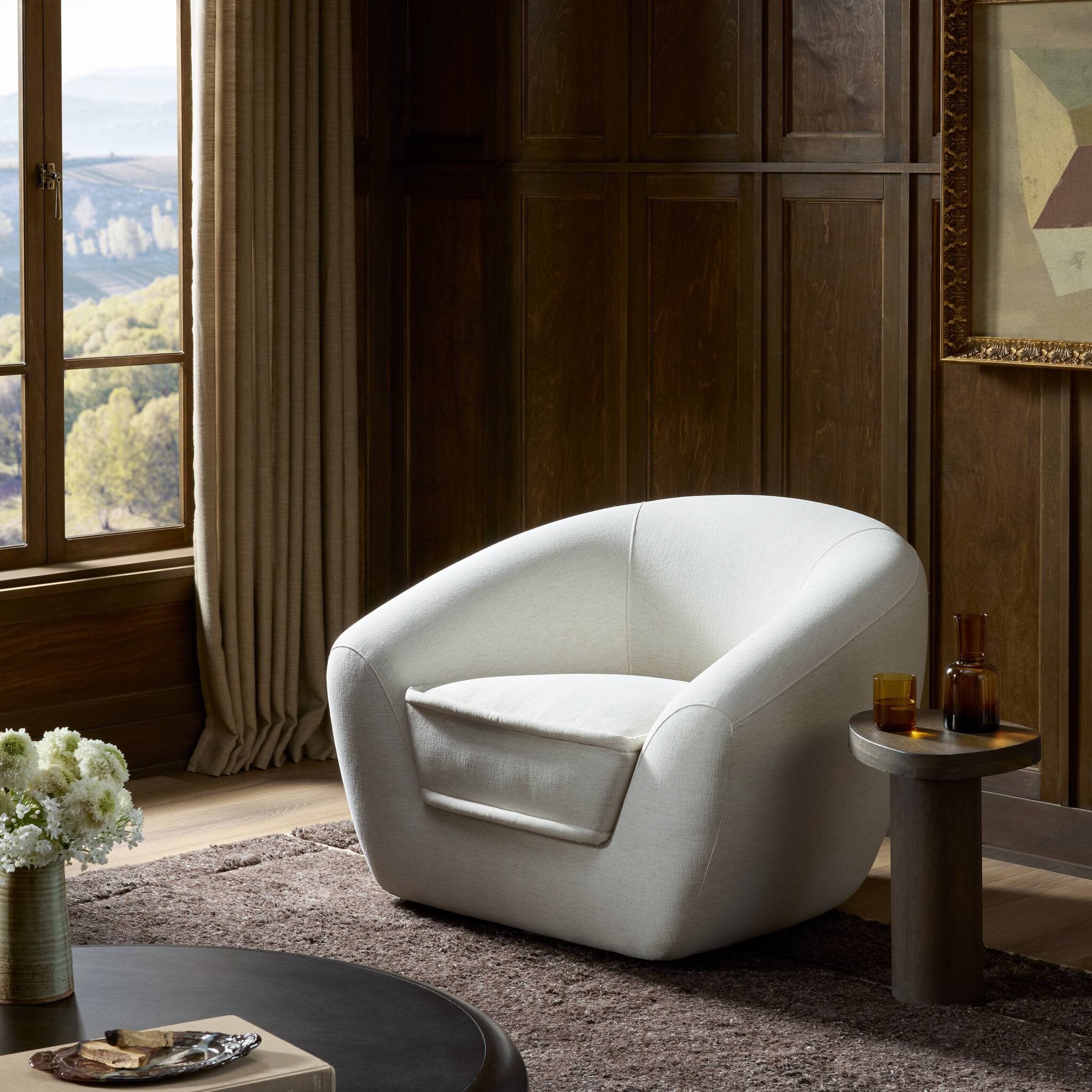Shantel Swivel Club Chair