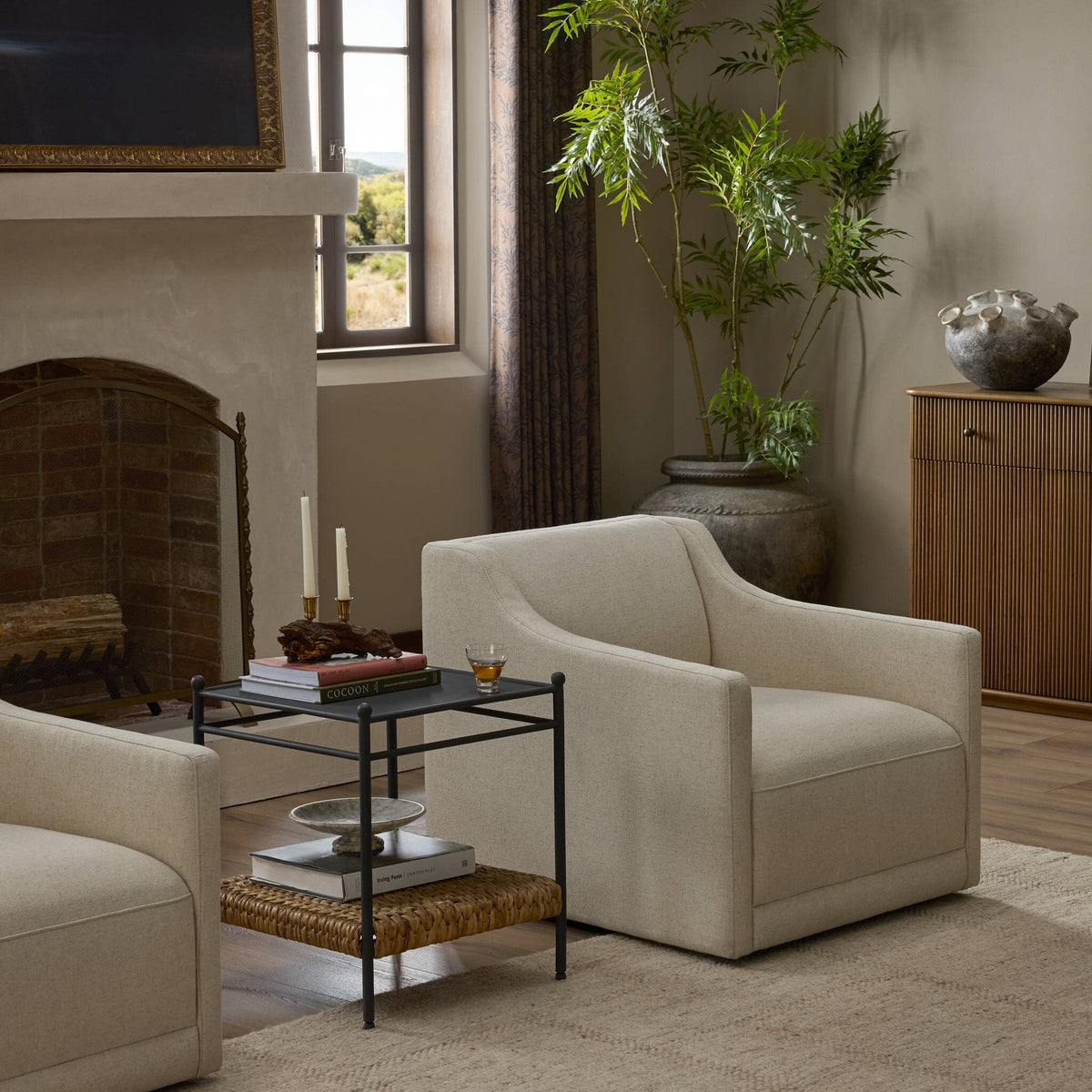 Janella Swivel Chair - StyleMeGHD - Chairs