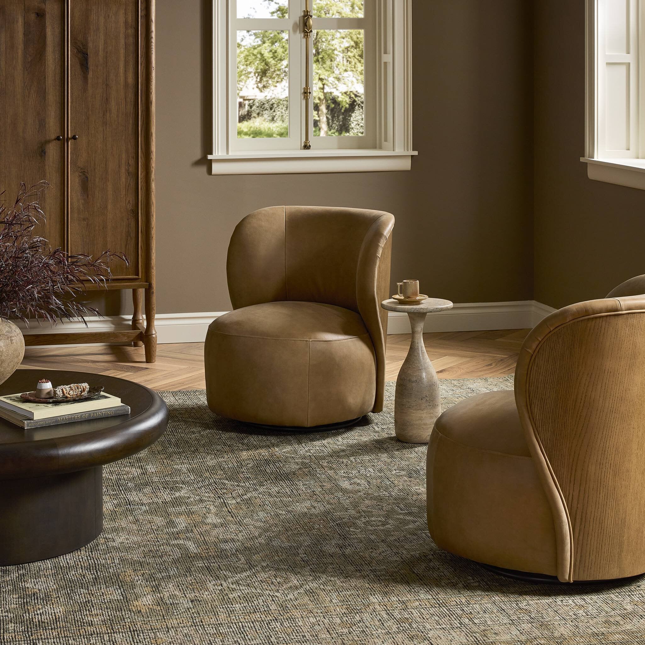 Trista Swivel Chair - StyleMeGHD - Chairs