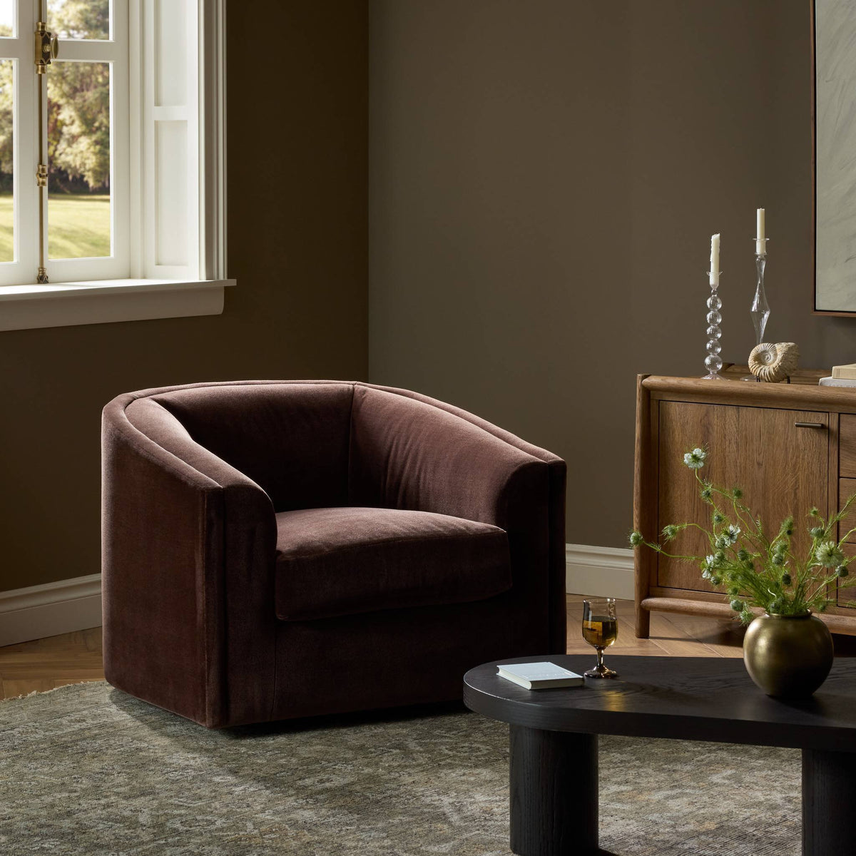 Elias Swivel Chair - StyleMeGHD - Chairs