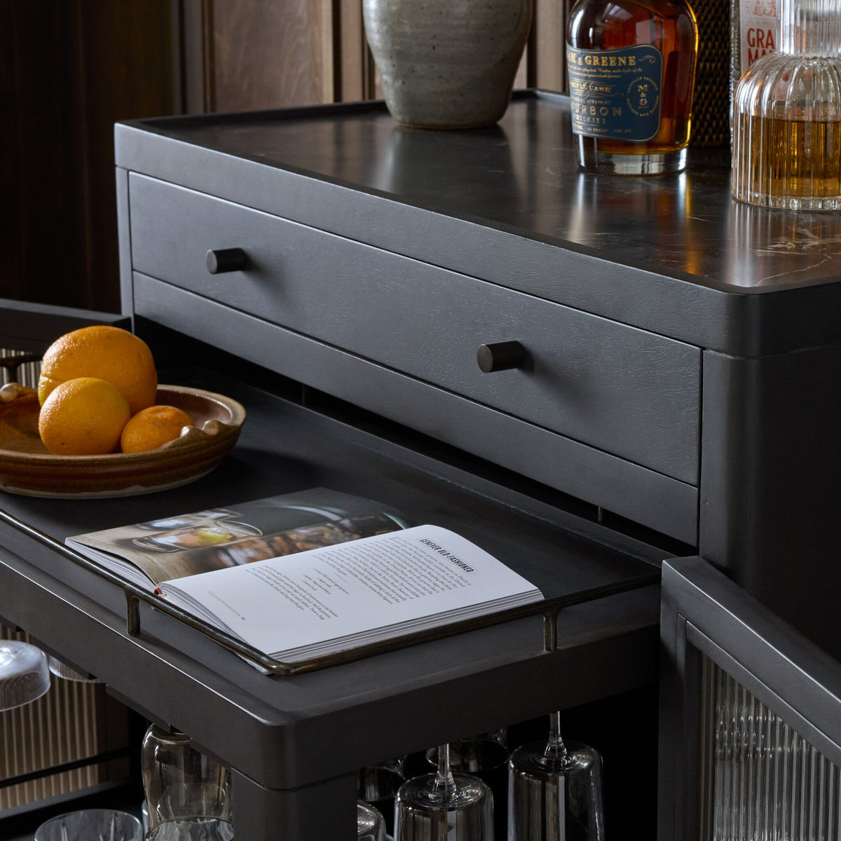 Matteo Bar Cabinet - StyleMeGHD - Cabinets + Bookshelves