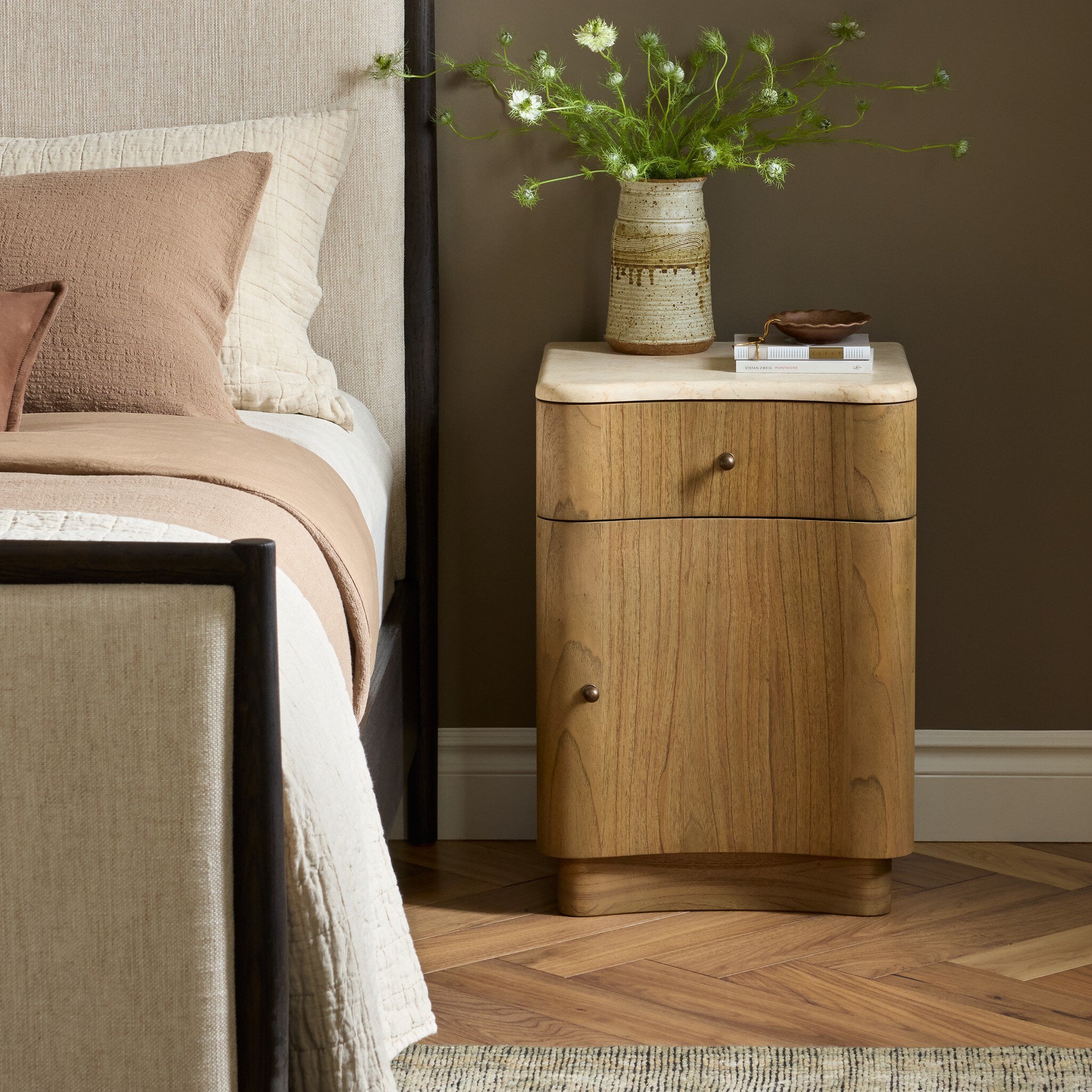 Romy Small Nightstand