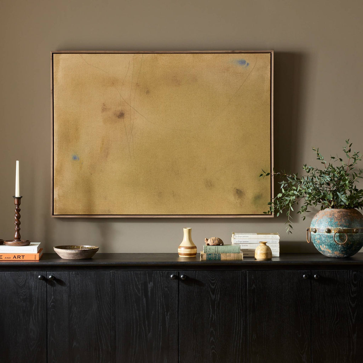 Gold Wash Abstract - StyleMeGHD - Artwork