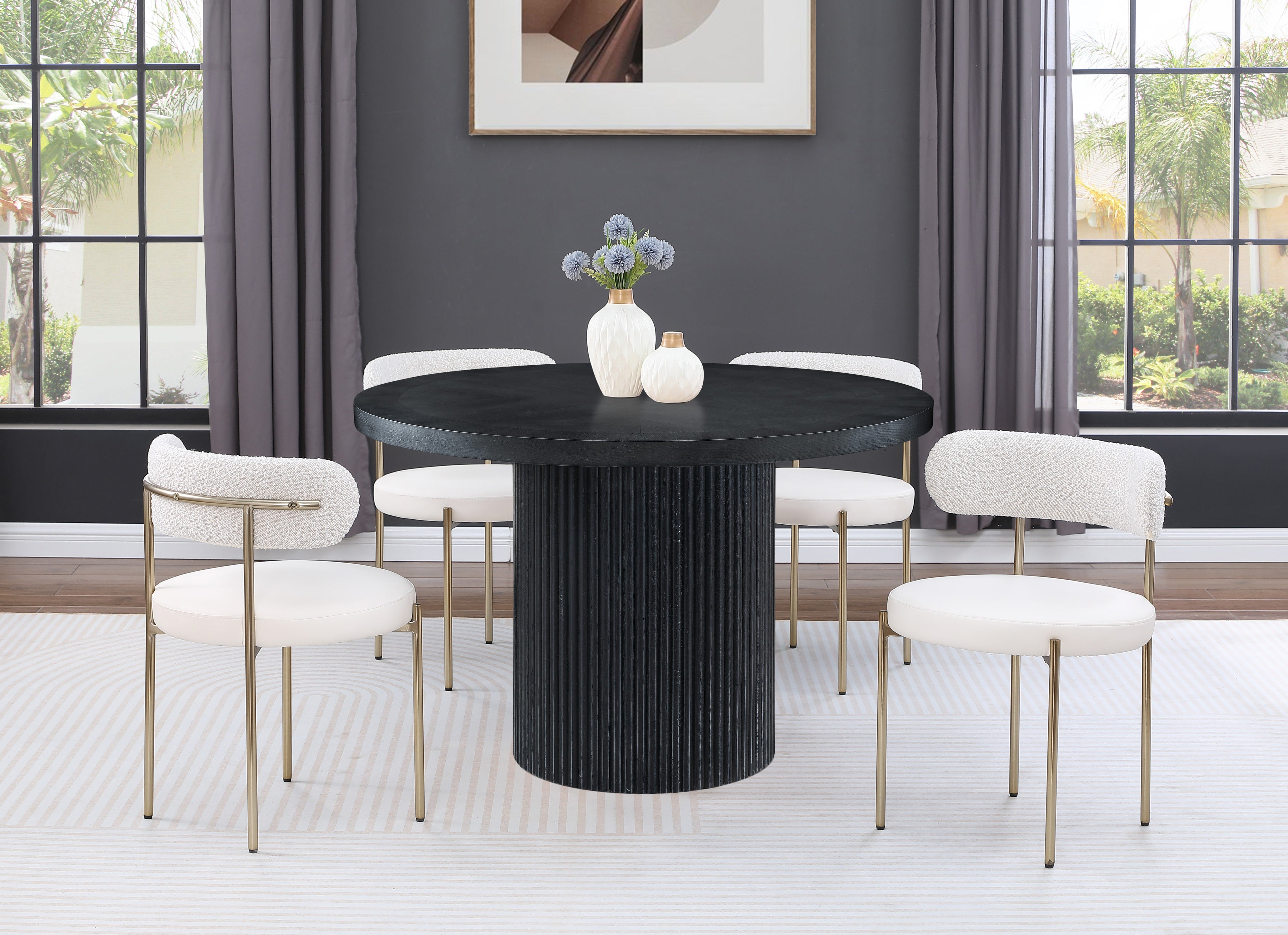 Melinda 48" Round Dining Table