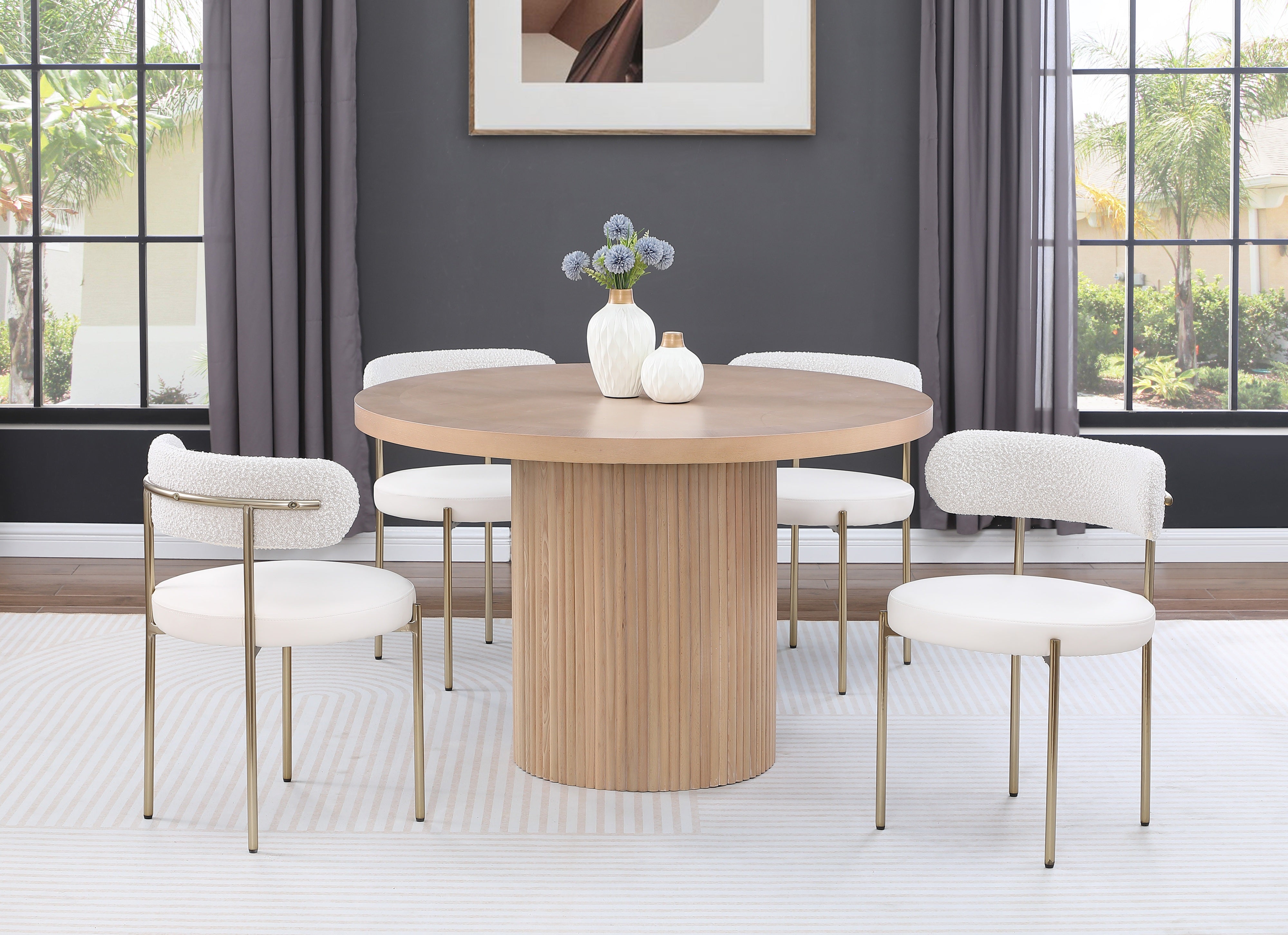 Melinda 48" Round Dining Table