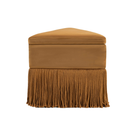Tivora Fringe Ottoman