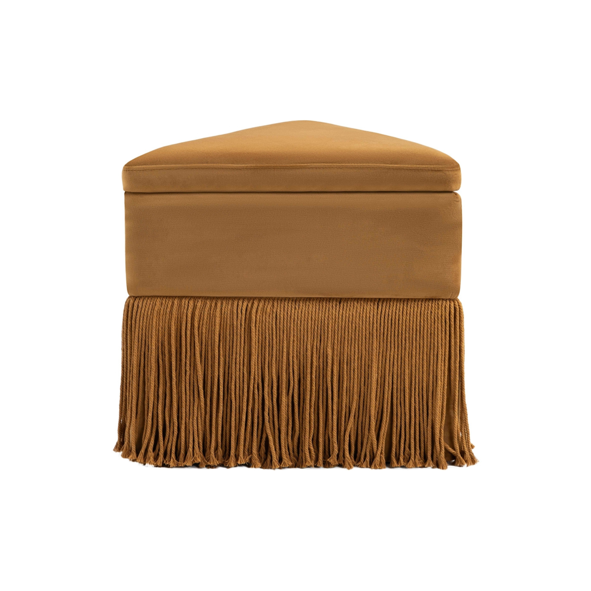 Tivora Fringe Ottoman
