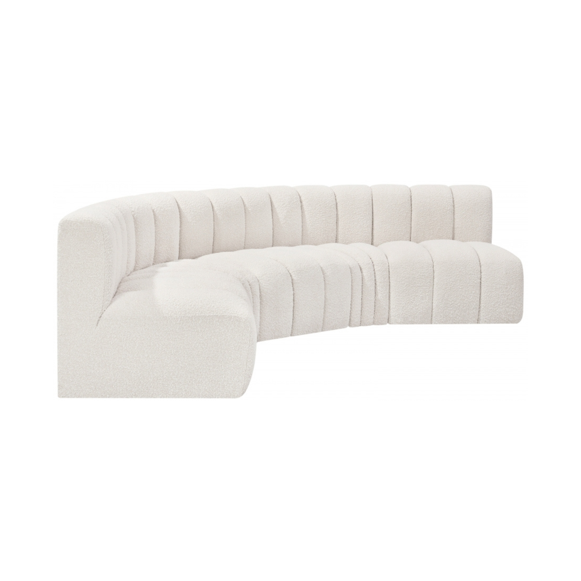 Arcelle Boucle 5pc Modular Sectional