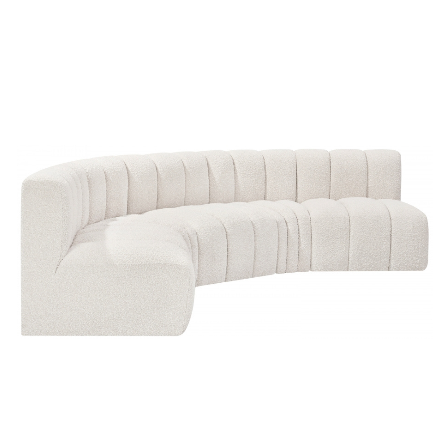 Arcelle Boucle 5pc Modular Sectional