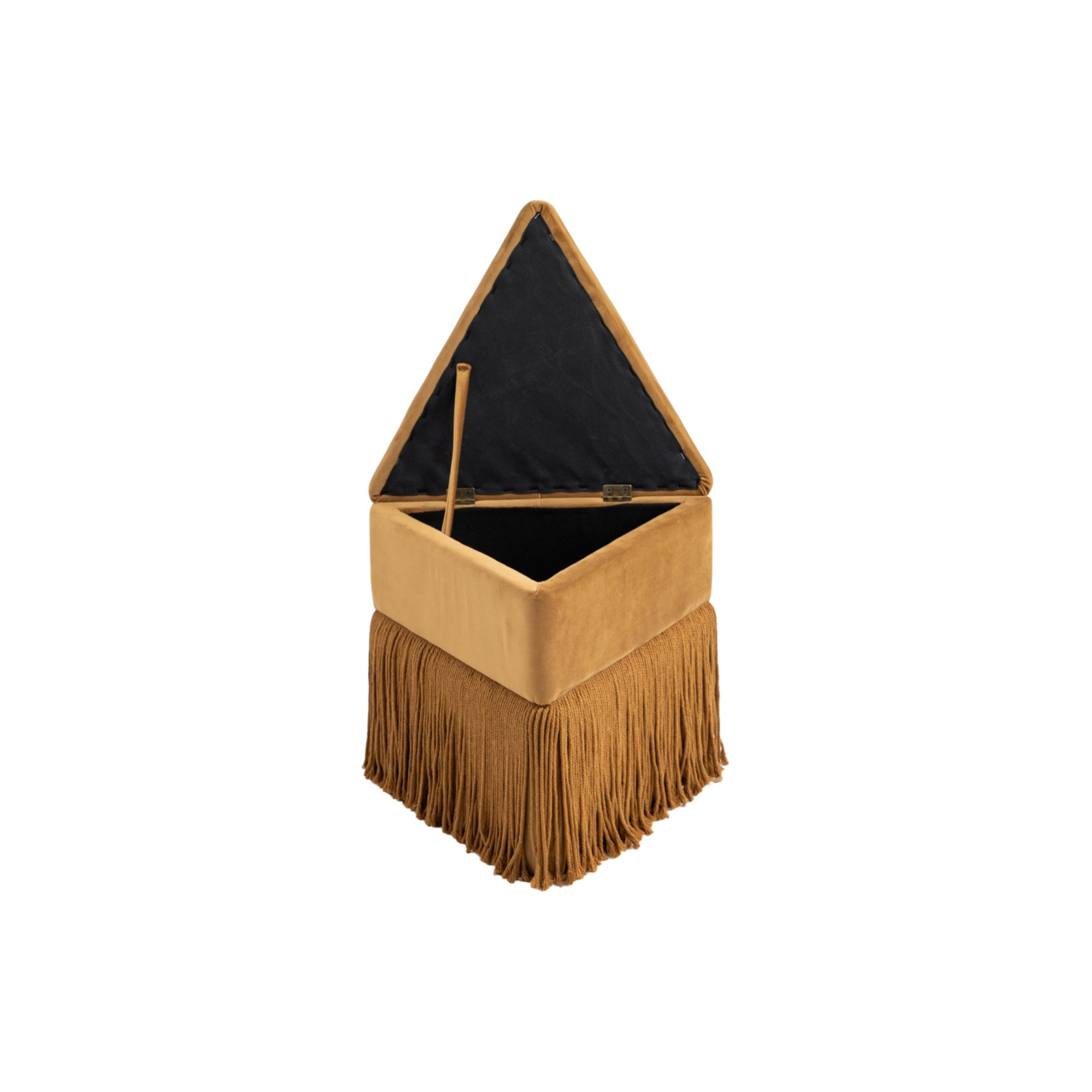 Tivora Fringe Ottoman
