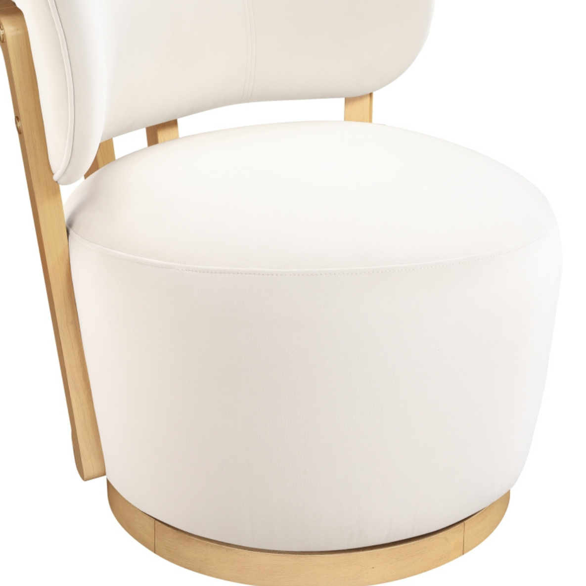 Velara Velvet Swivel Chair