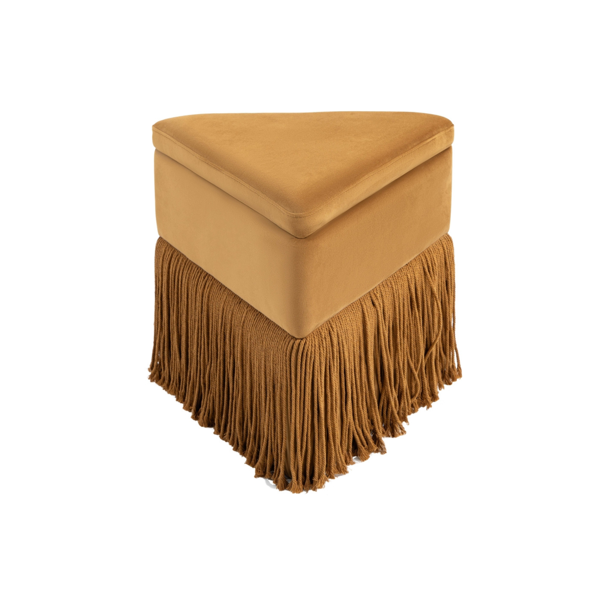 Tivora Fringe Ottoman