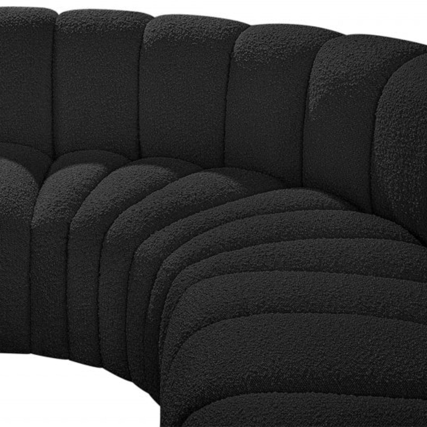 Arcelle Boucle 5pc Modular Sectional