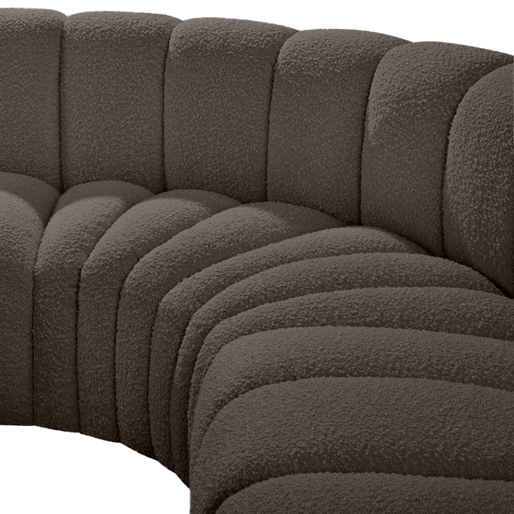 Arcelle Boucle 5pc Modular Sectional