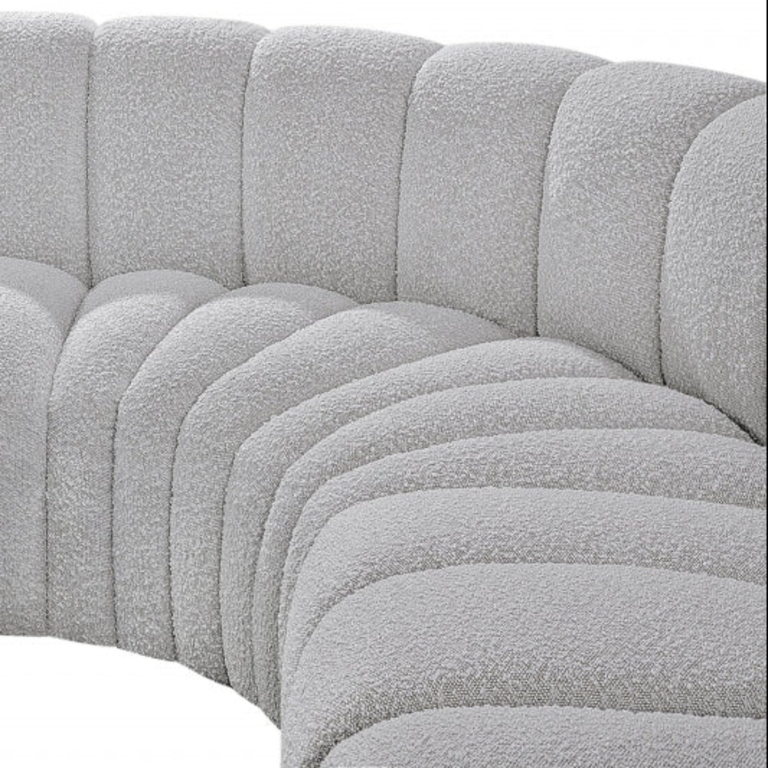 Arcelle Boucle 5pc Modular Sectional