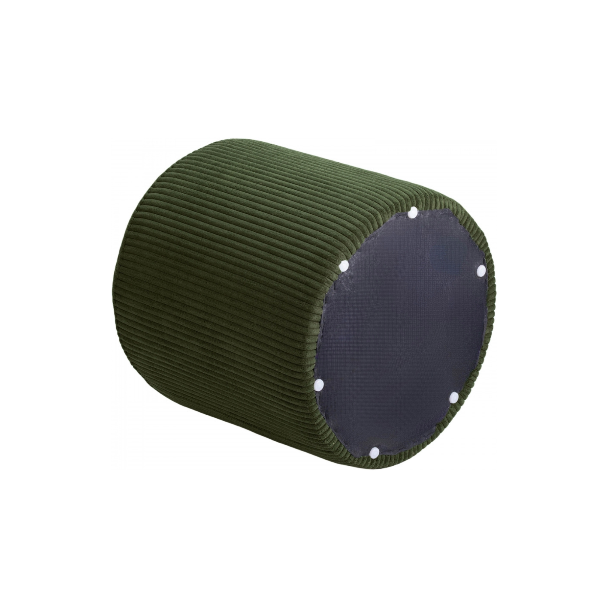 Royle Round Microsuede Stool