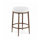 Ferra Linen Counter Stool