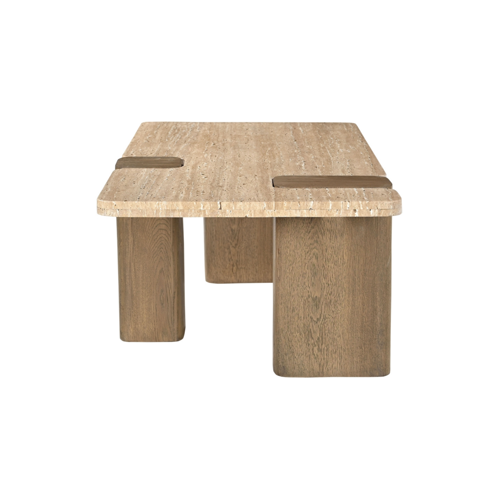 Mirea Travertine Coffee Table