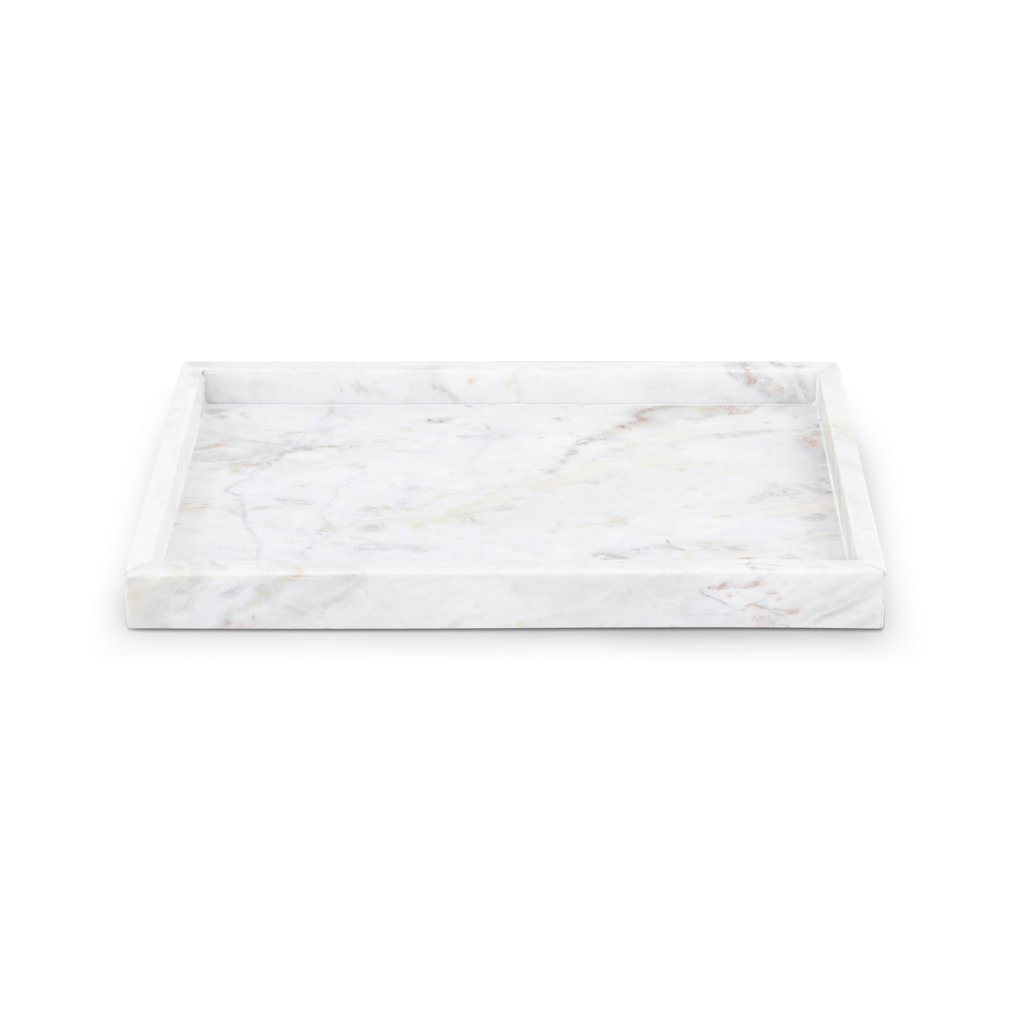Elluna Marble Tray-Trays + Boxes-StyleMeGHD