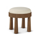 Elvyn Fabric Ottoman-Ottomans, Benches + Poufs-StyleMeGHD