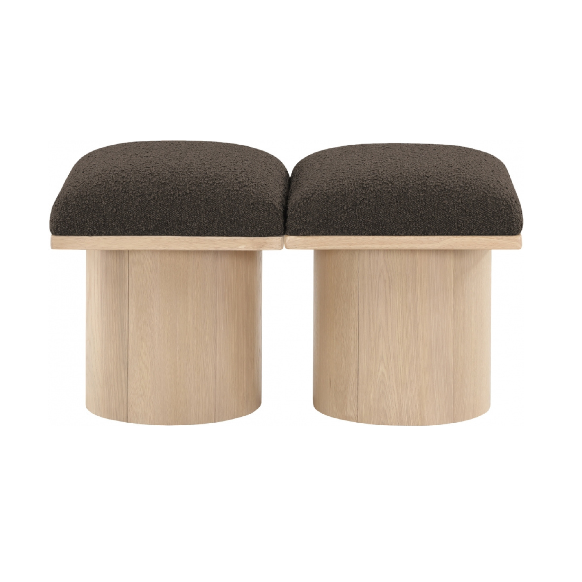 Pavaro Boucle 2pc Modular Bench