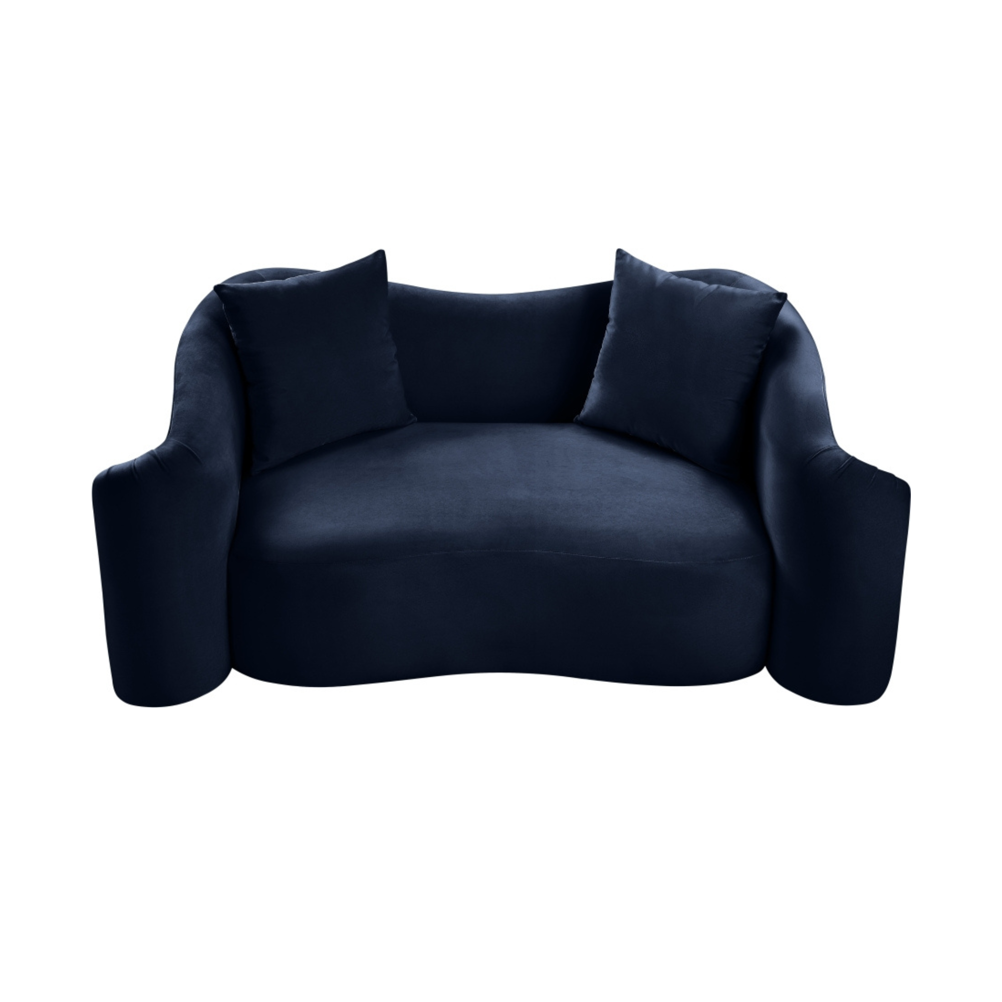 Daston Velvet Loveseat