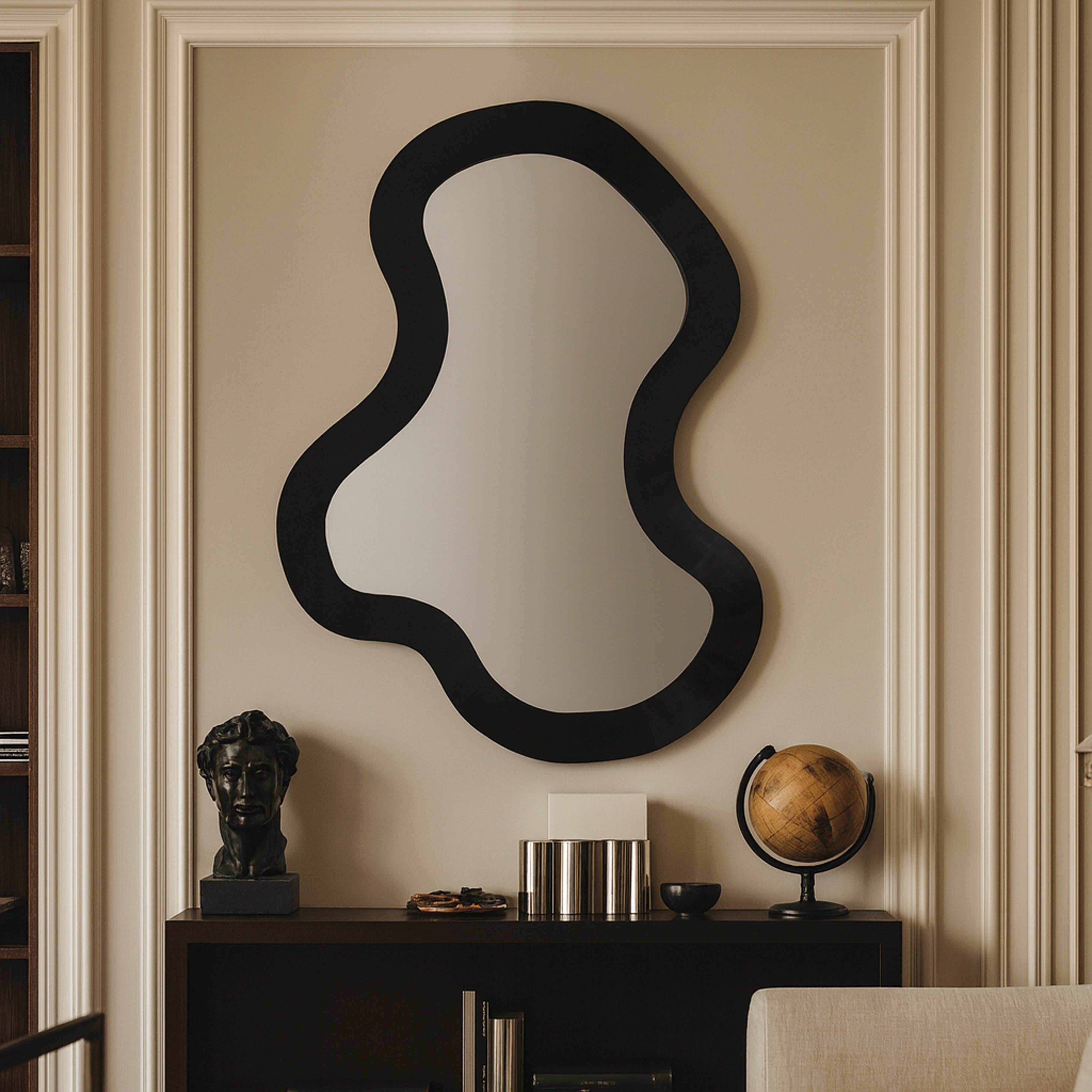 Oblivia Iron Frame Mirror