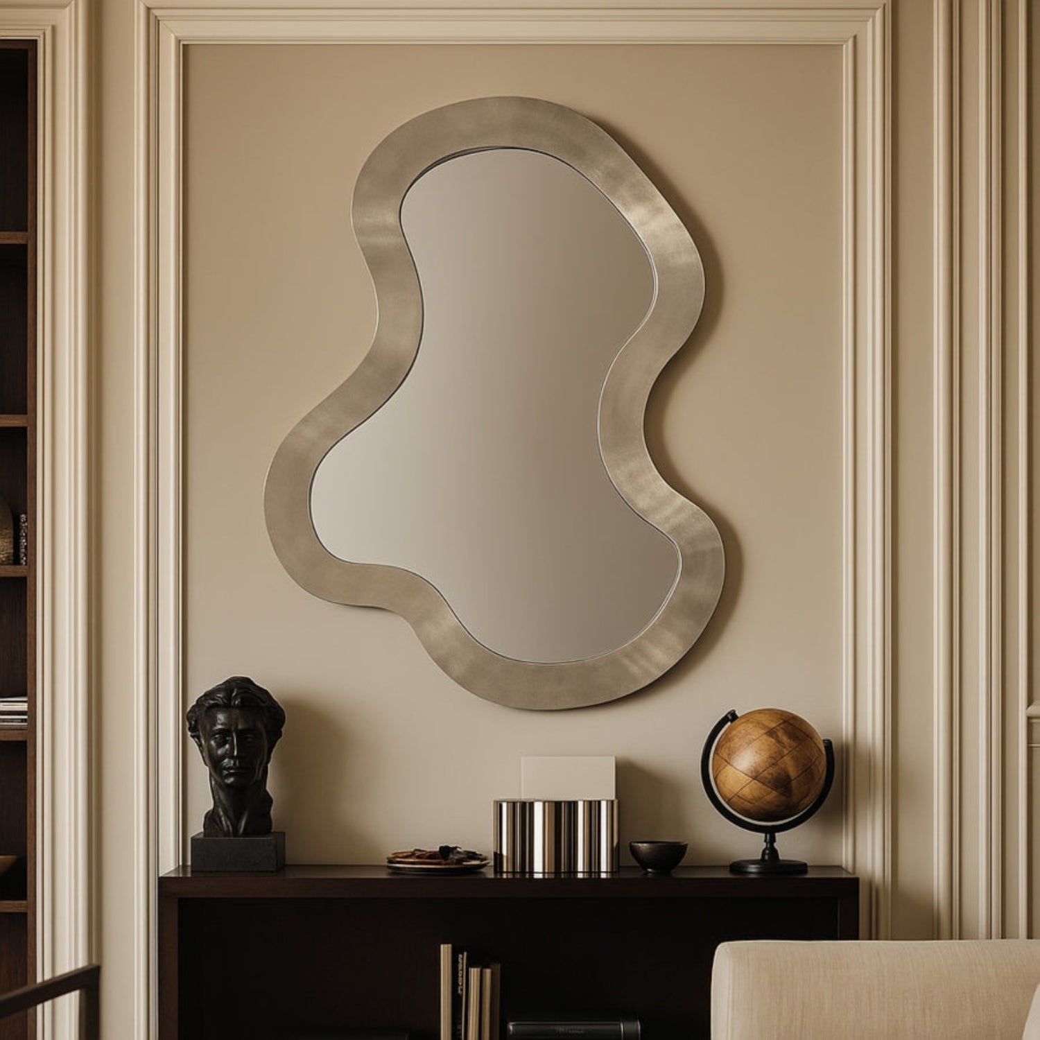Oblivia Iron Frame Mirror