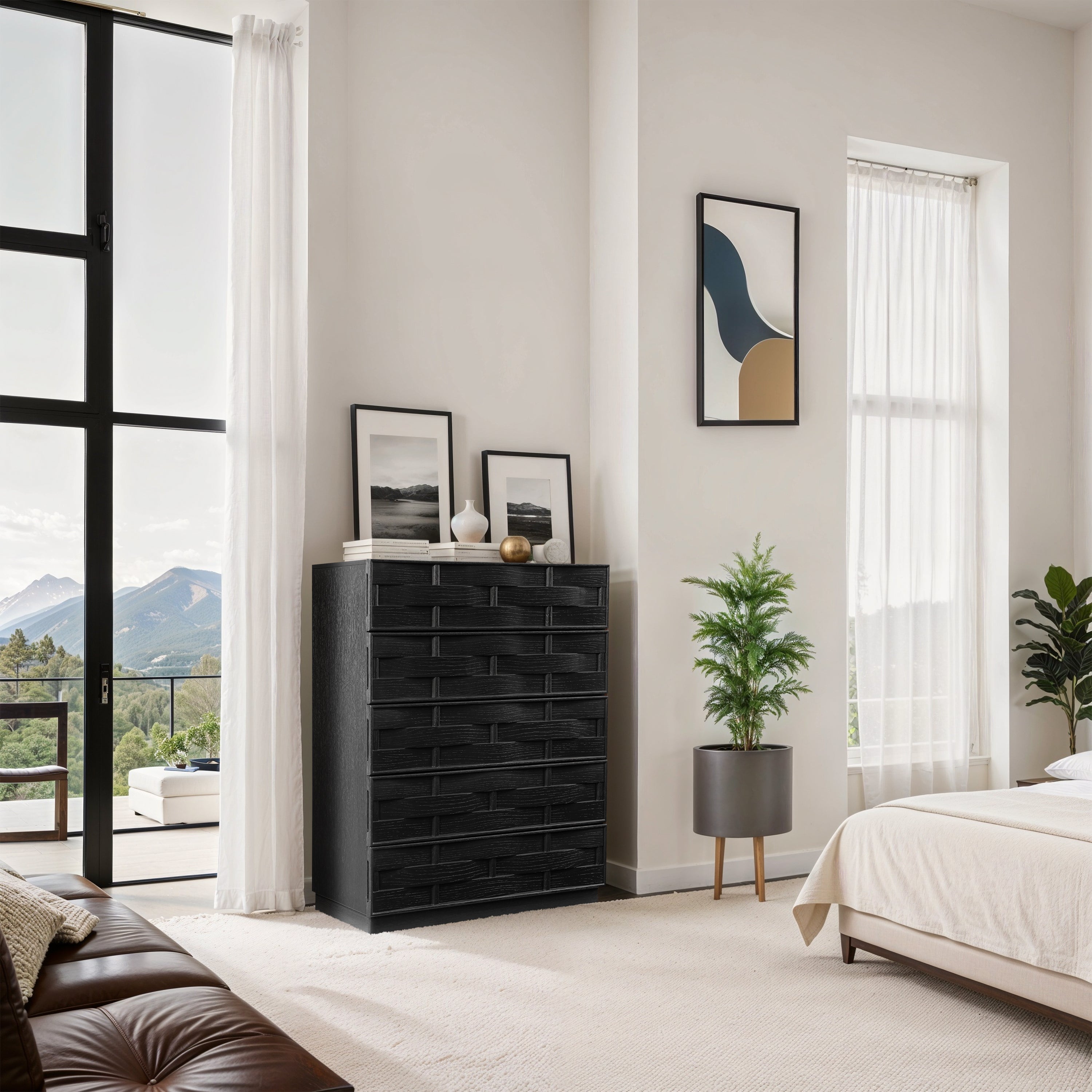 Weaver Oak Veneer Chest