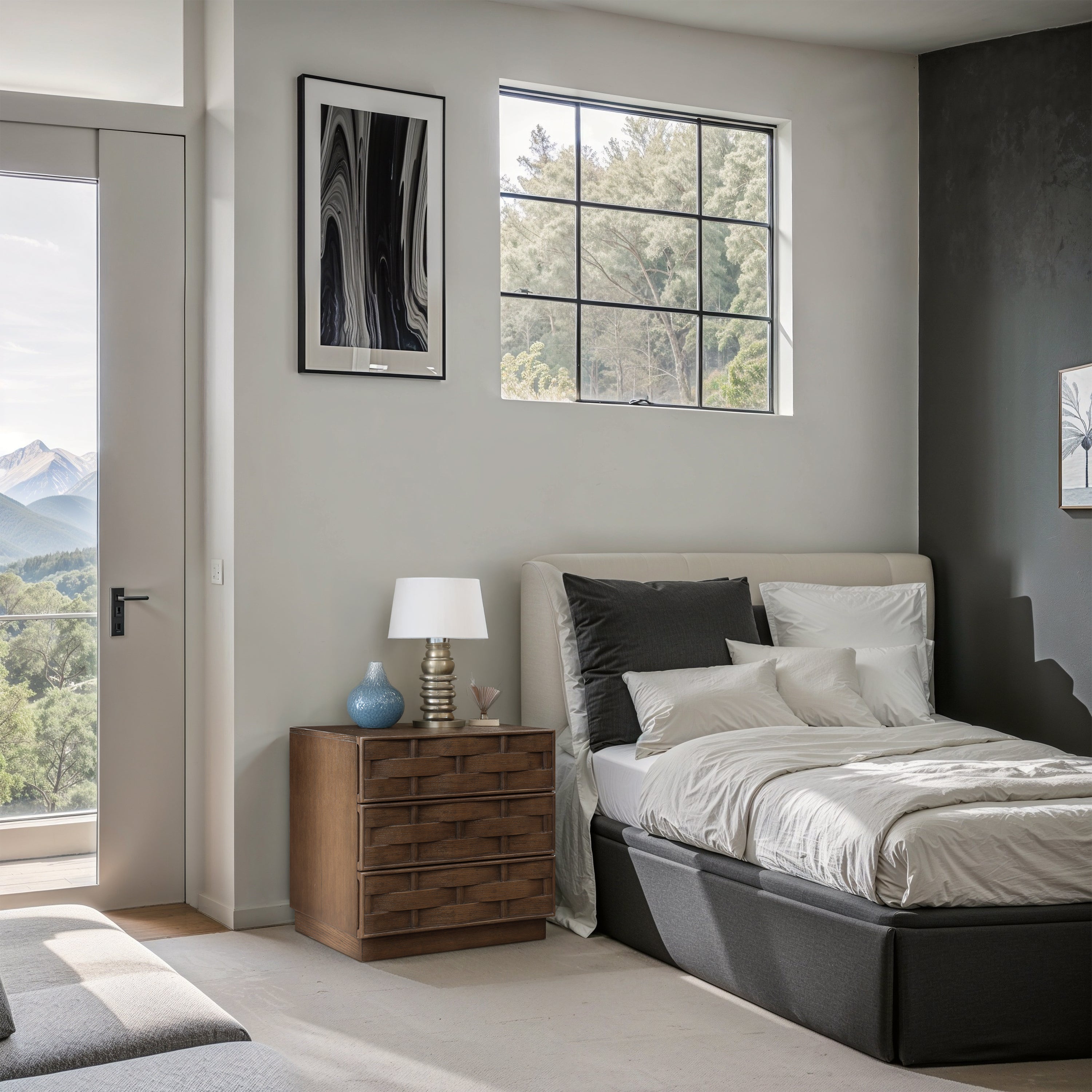 Weaver Oak Veneer Nightstand