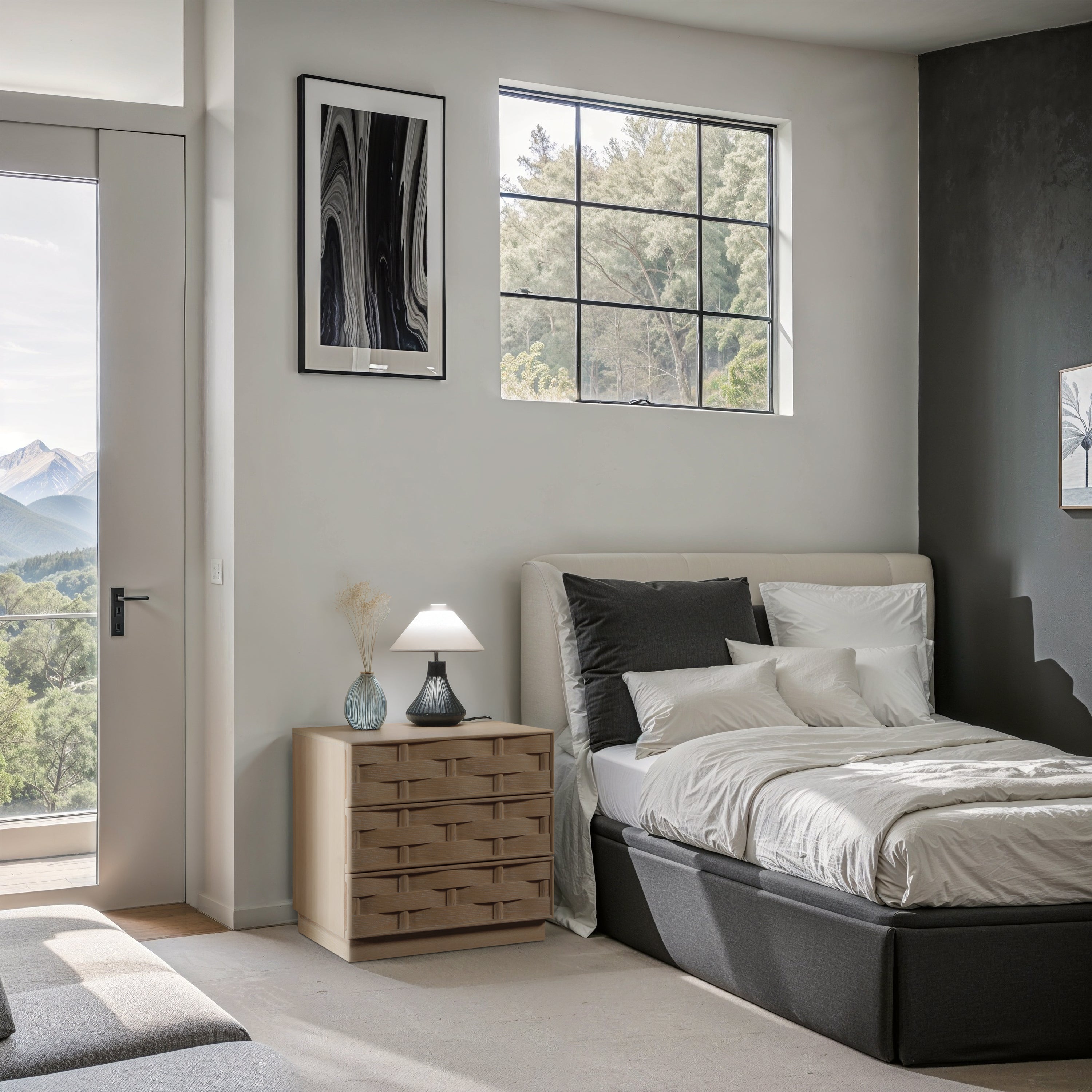 Weaver Oak Veneer Nightstand