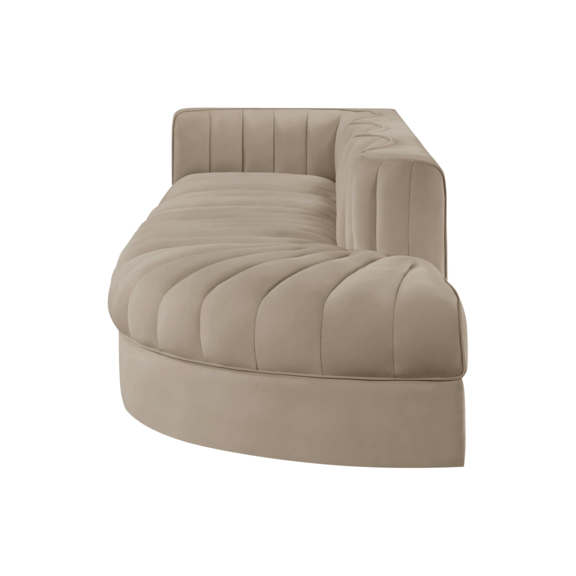 Rumina Velvet 4pc Modular Sectional