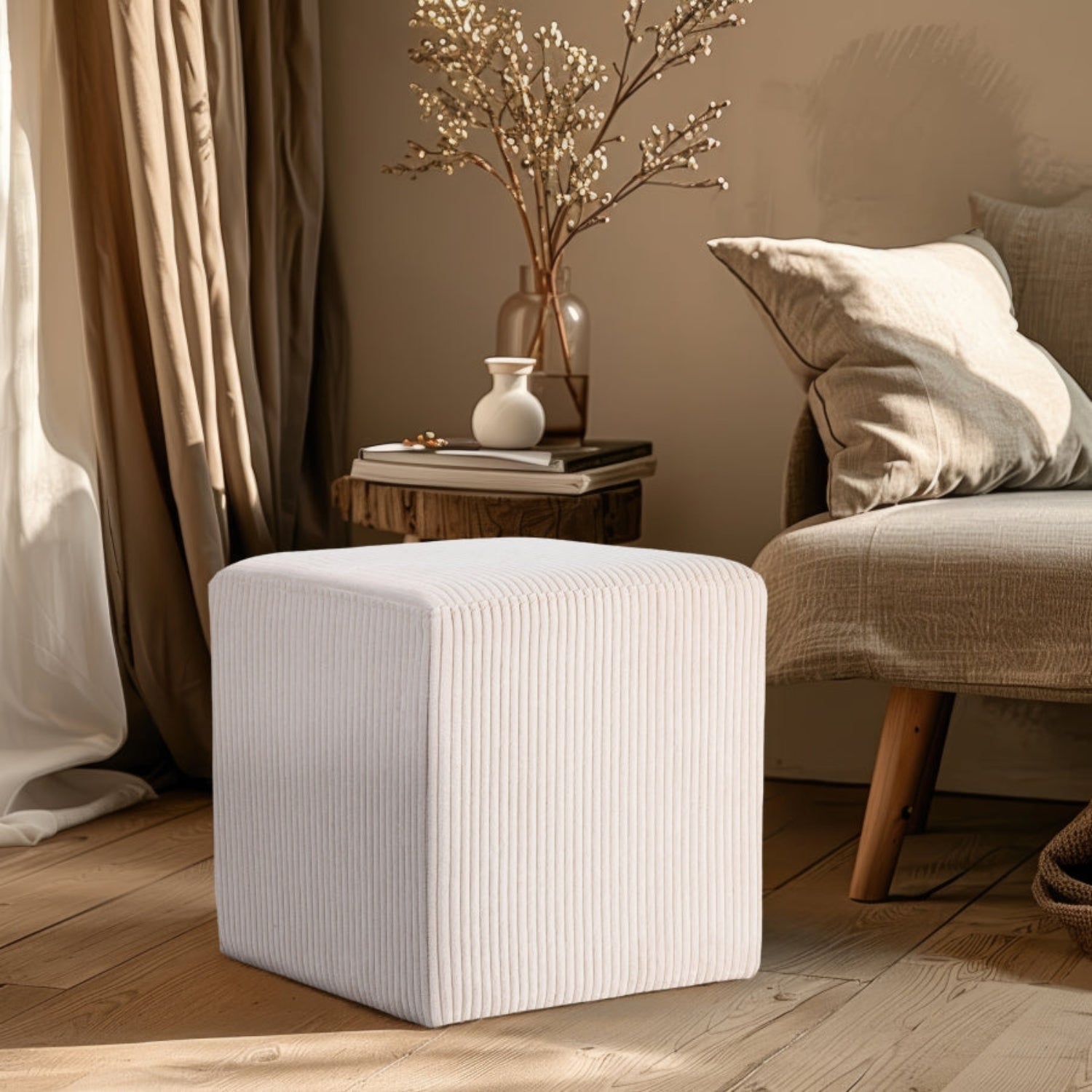 Royle Microsuede Stool