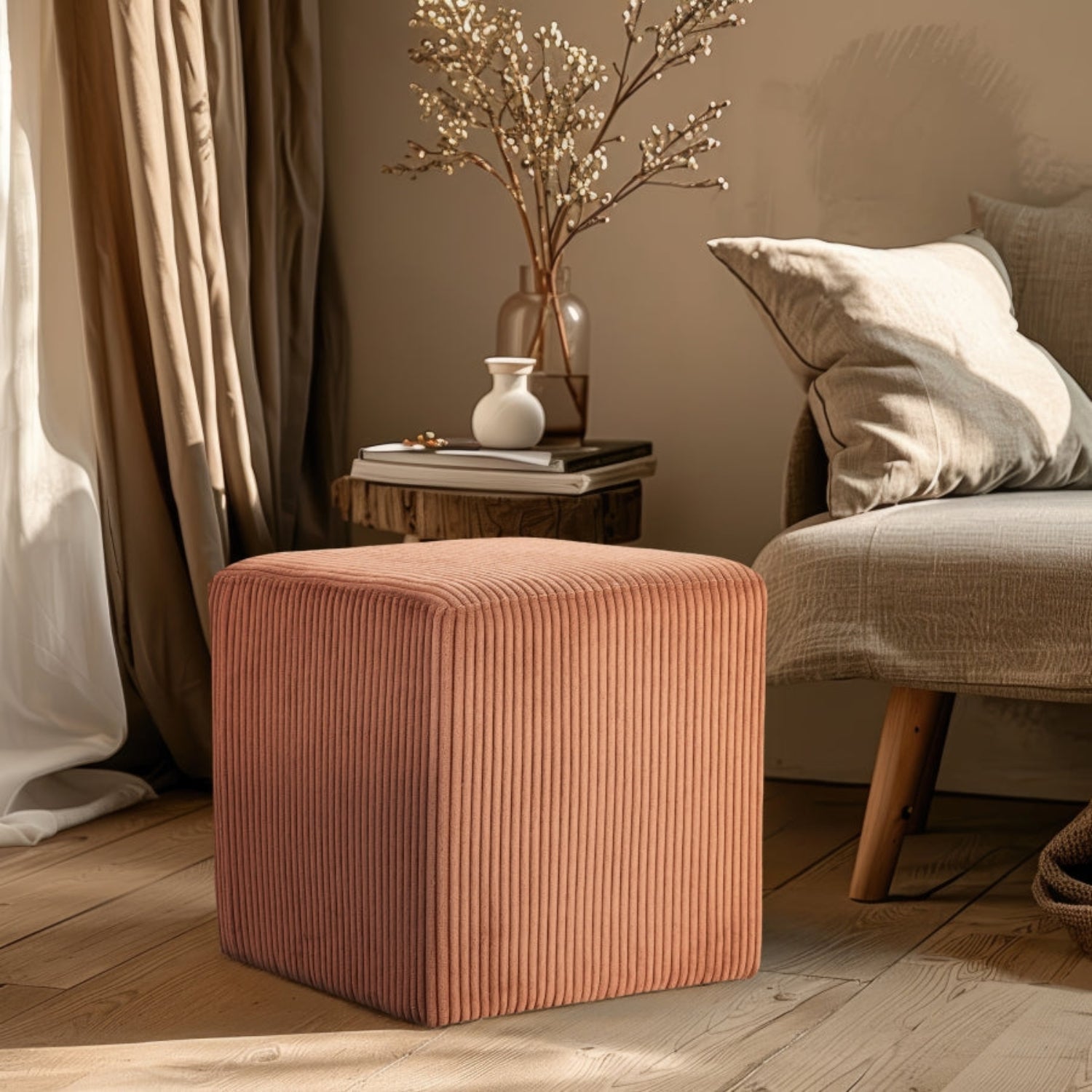 Royle Microsuede Stool