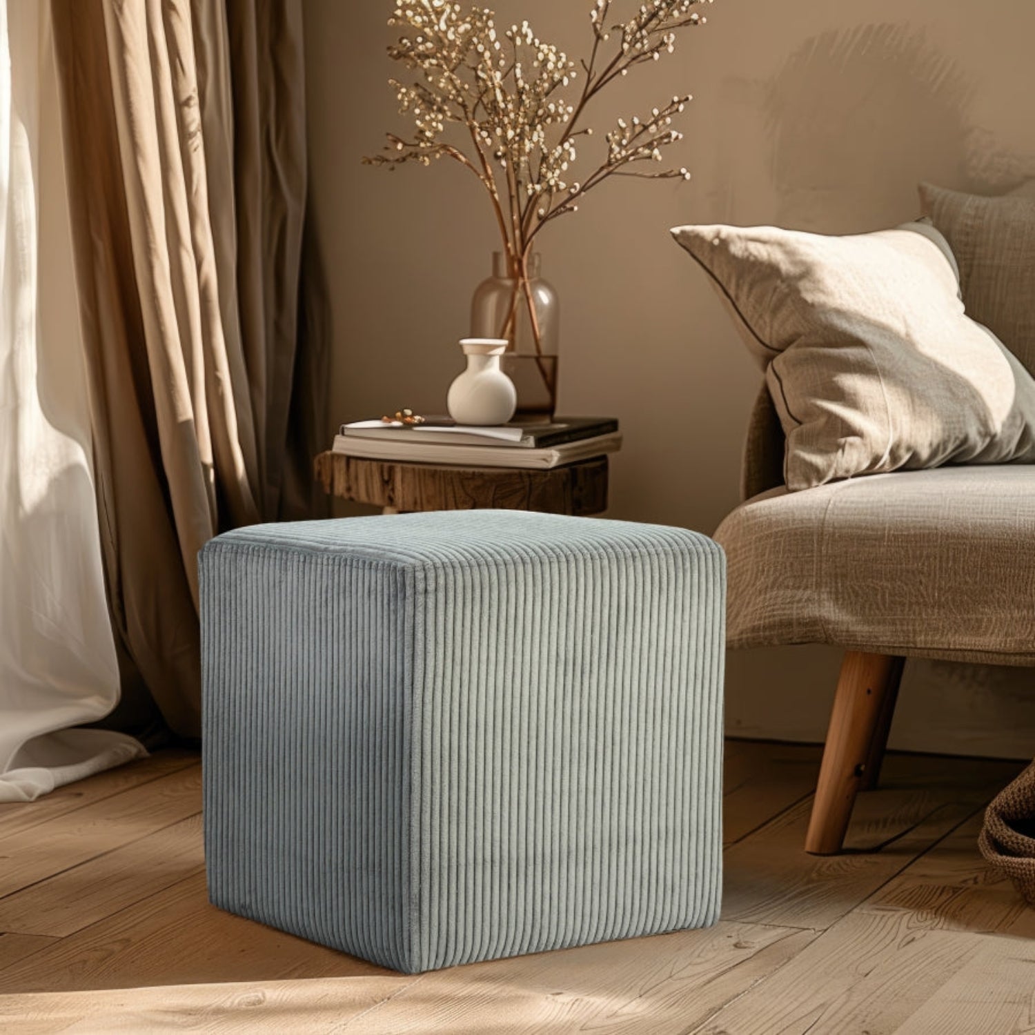 Royle Microsuede Stool