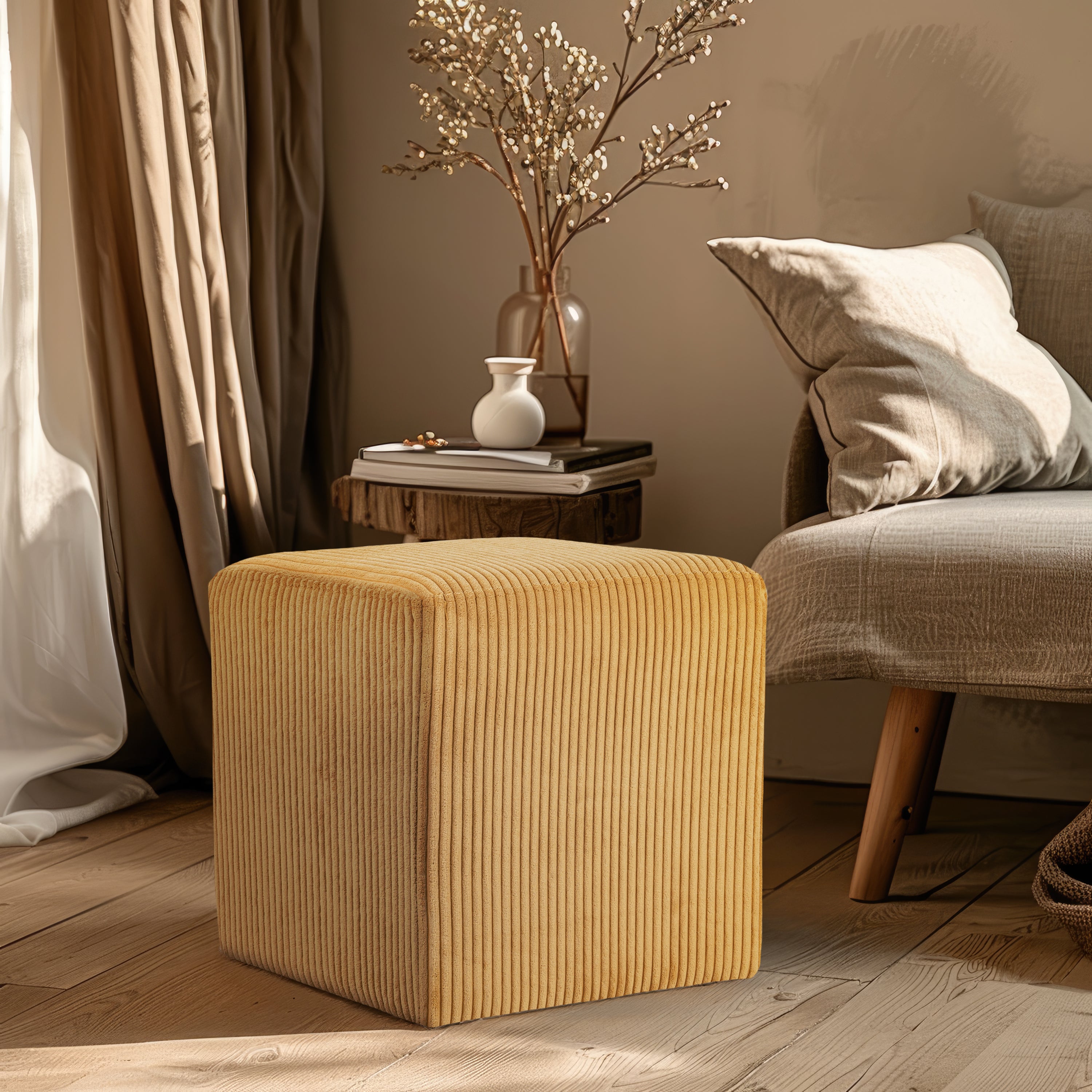 Royle Microsuede Stool